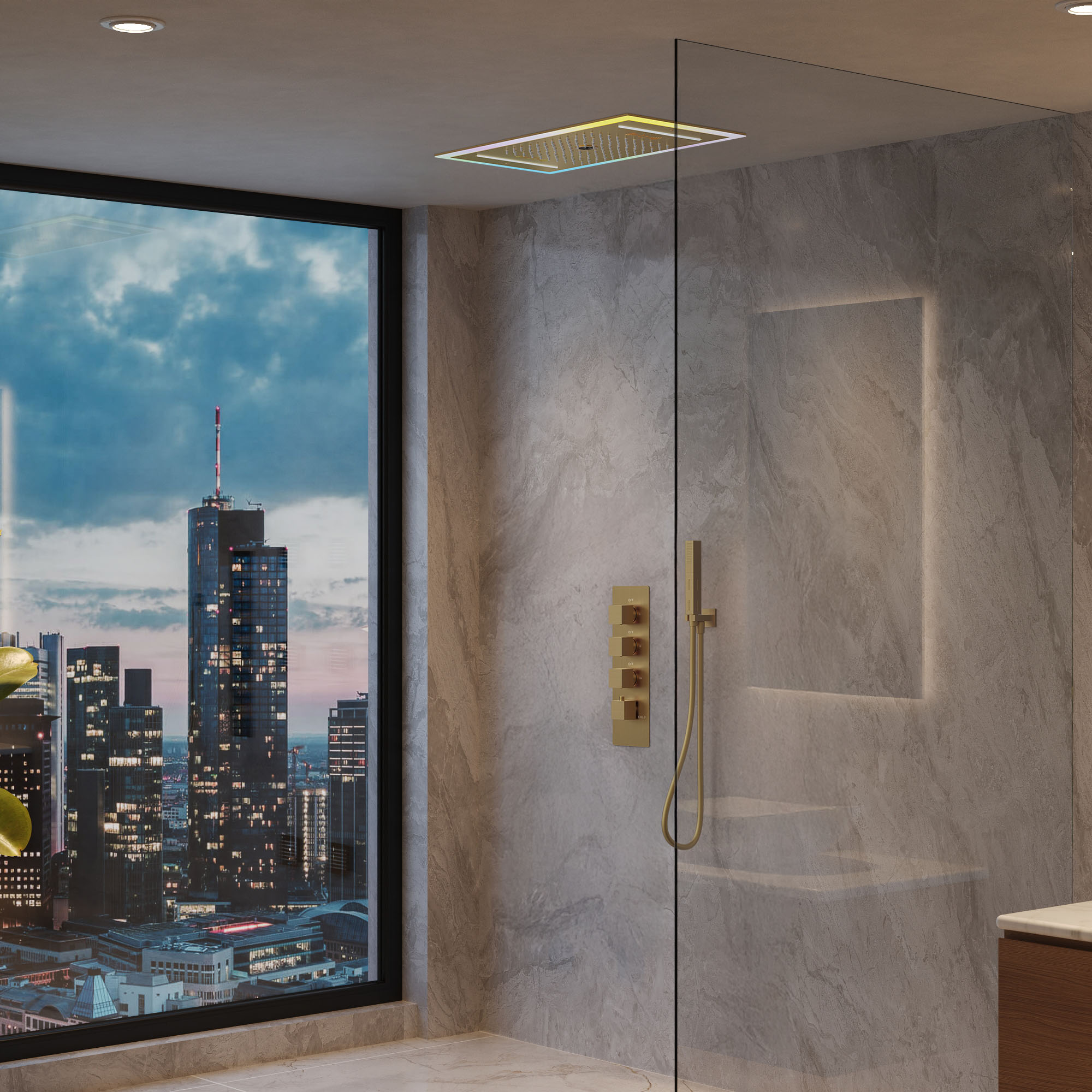 GRANDJOY SGF10GJ-81BG Tub-Shower-Faucets - View #3