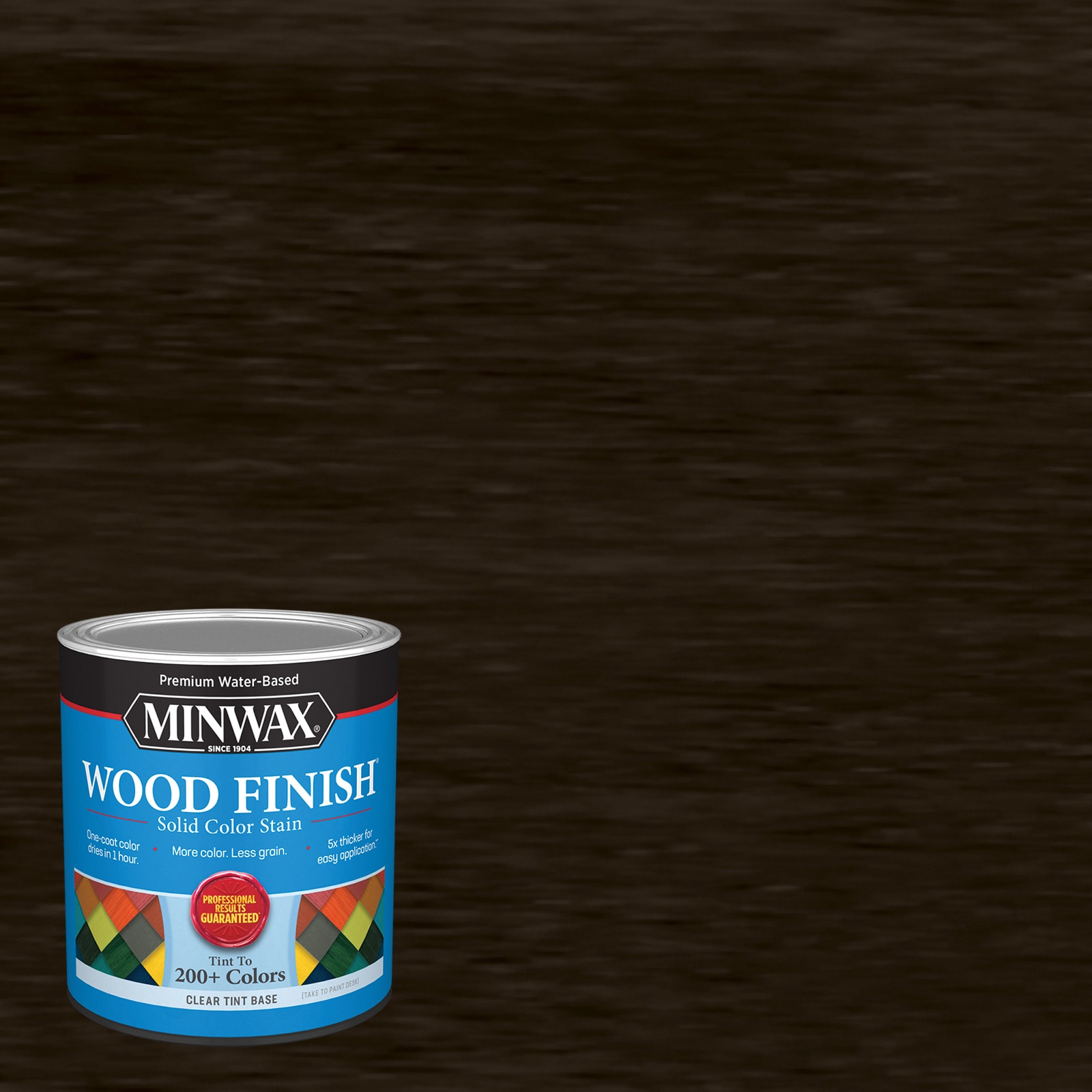 Minwax MW1116-1658613 Wood Finish Water-based Mocha Sumatra MW1116 Solid Interior Stain ( 1-quart )