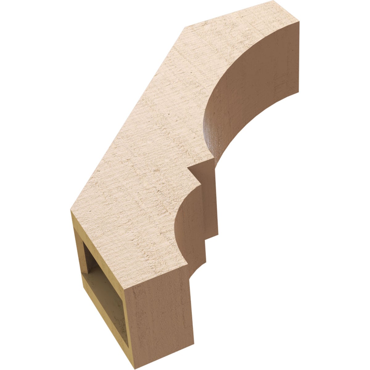 Ekena Millwork BRCUR05X18X18BOARCPR braces - View #7