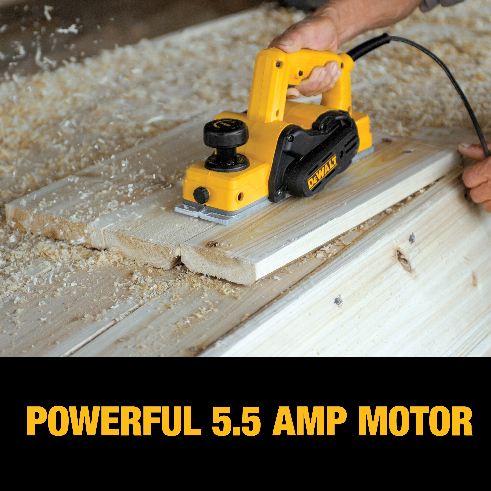 DEWALT 3.25-in W 5.5 -Amp Handheld Planer