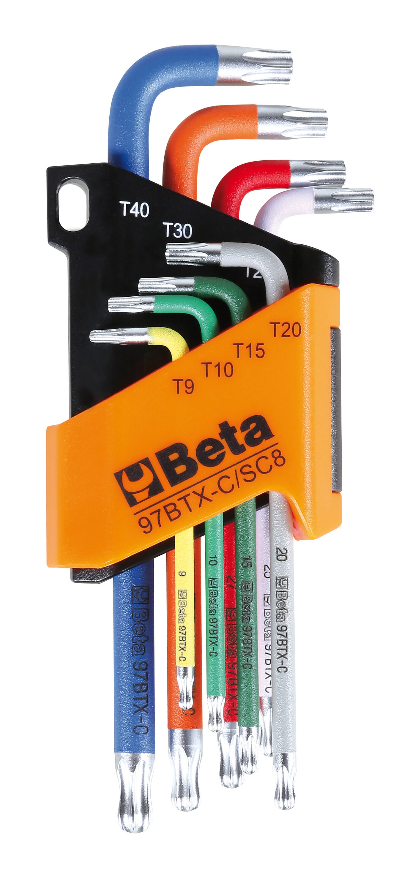 Beta 000971658 Standard (SAE) 8 -Pieces Torx key set
