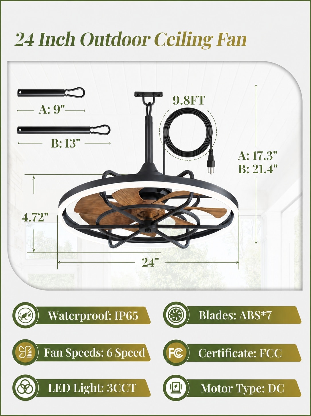 Vrbgify LVG0520V070 Ceiling-Fan-Mtg-Hdwr - View #6
