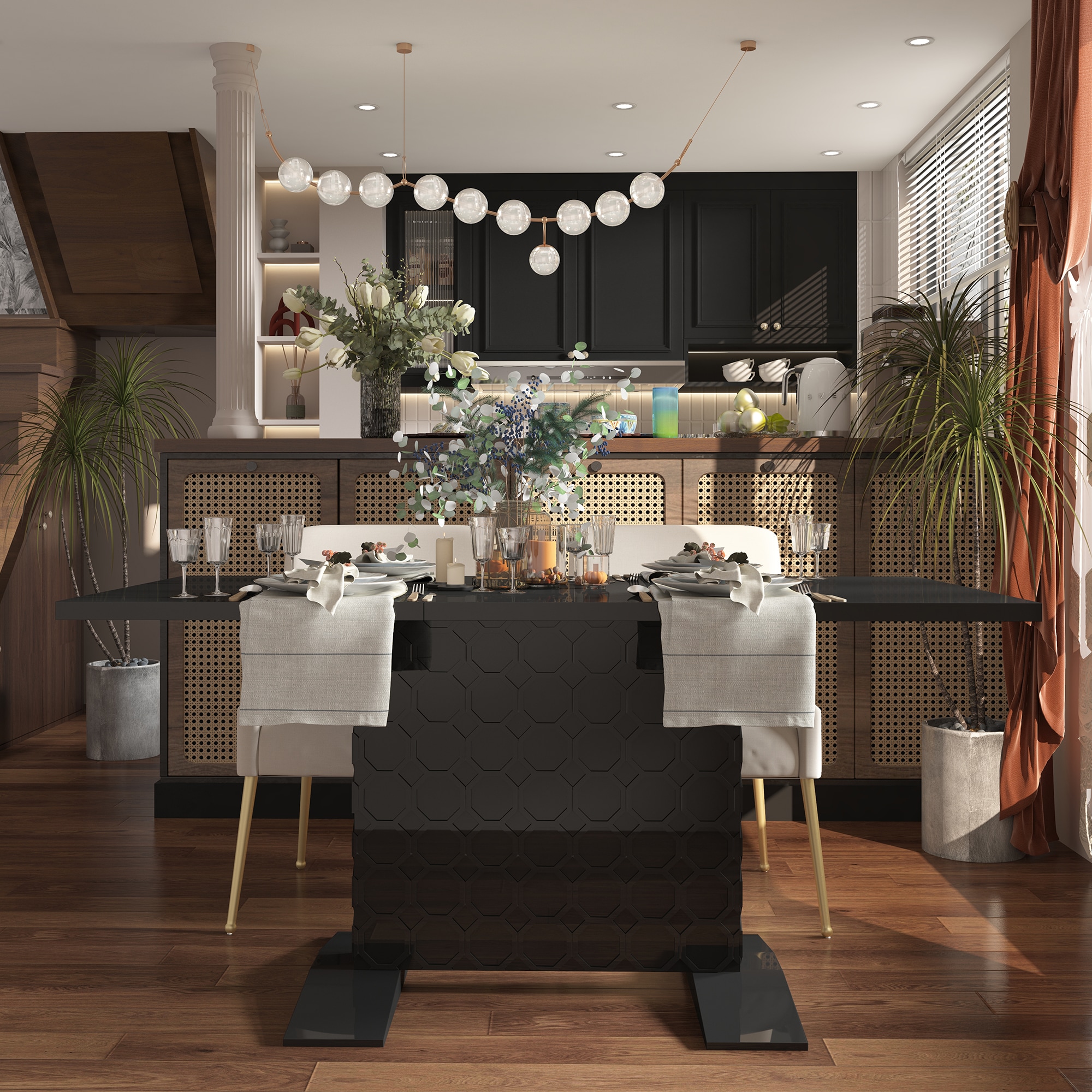 Clihome CL-ST1-BK703CF Dining-Sets - View #6