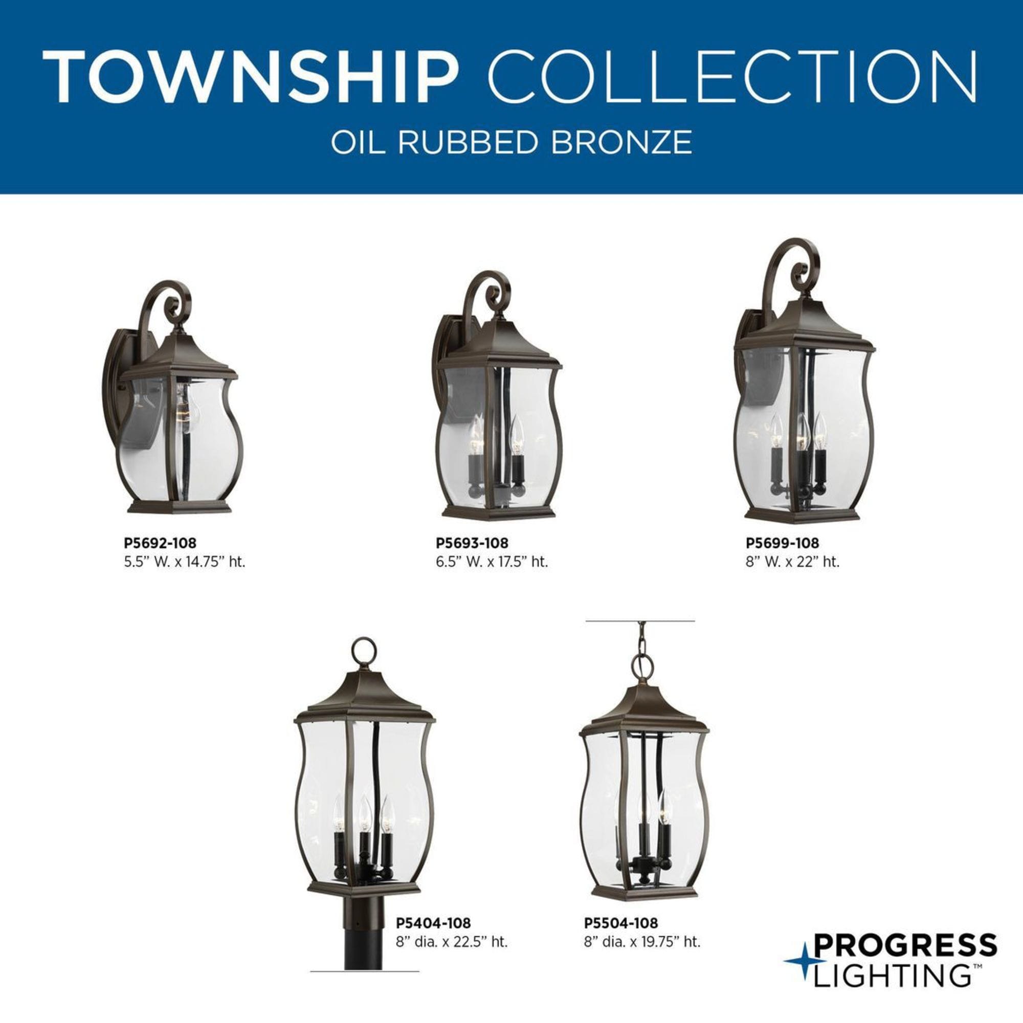 Oil Rubbed Bronze 18" Traditional Outdoor Wall Lantern with Clear Glass
