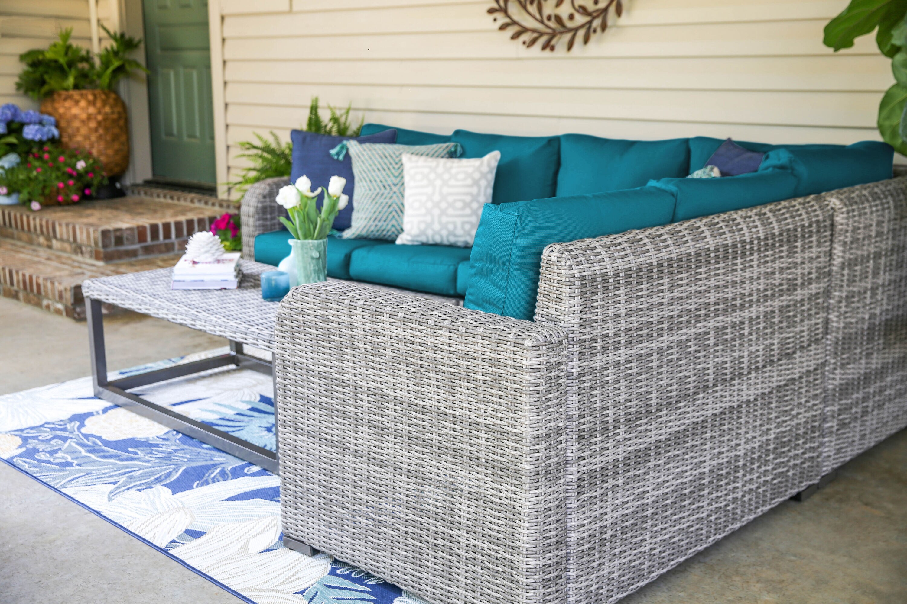 Leisure Made 299231-PEA Patio-Sofas-Daybeds - View #5