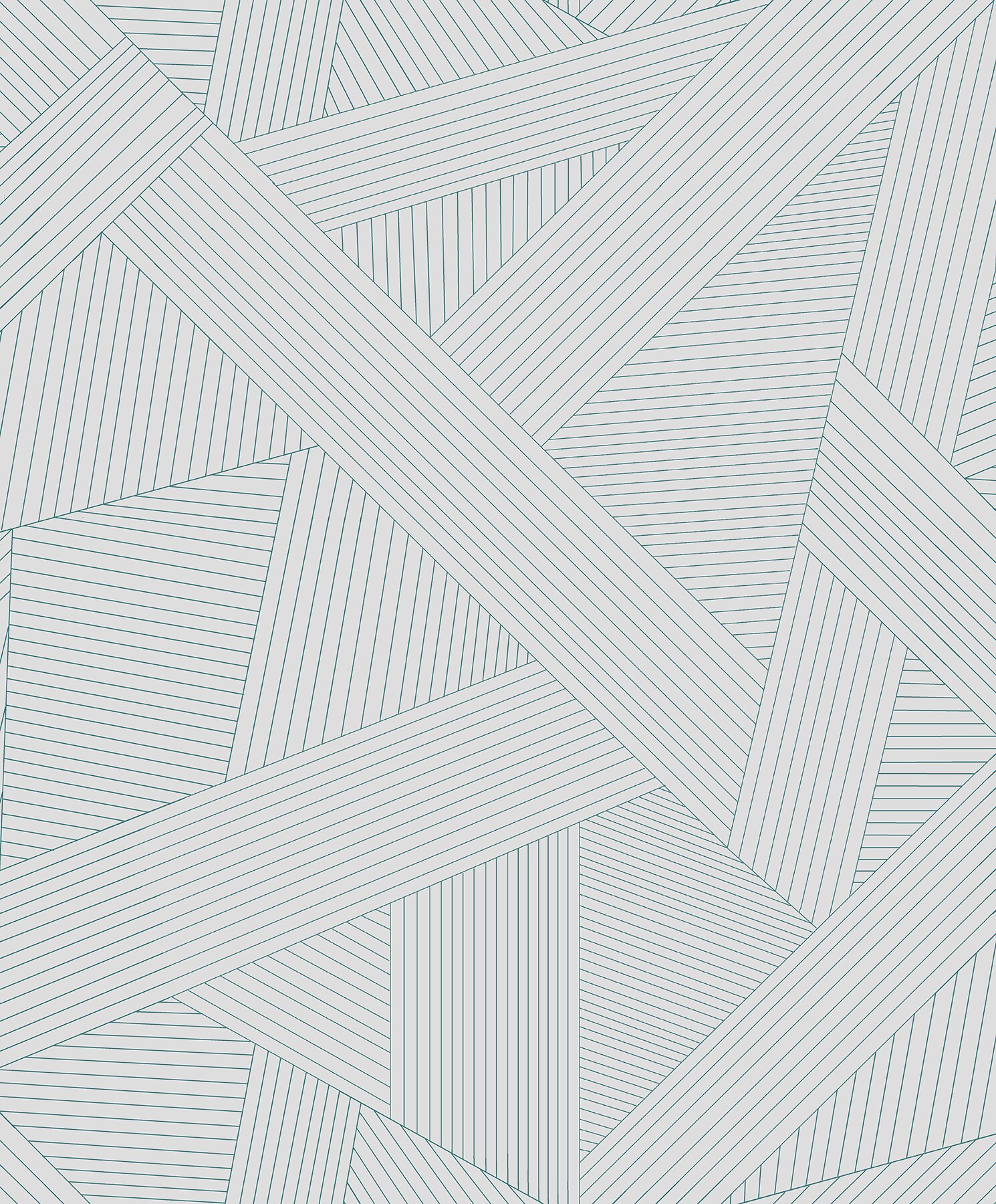 Brewster 2734-M1481 Preston Light Grey Geometric Wallpaper