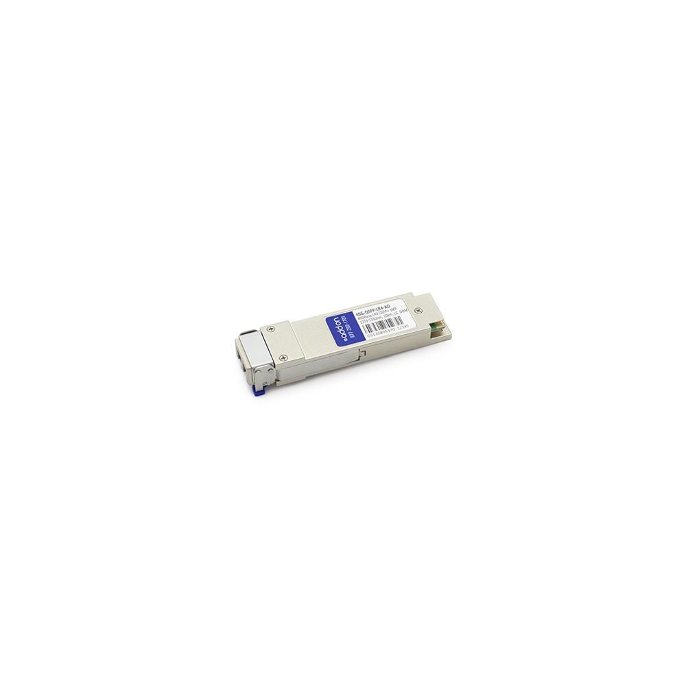 AddOn SY4101490 Add-onputer Peripherals, L 40G-QSFP-LR4-AO Brocade 40g-qsfp-lr4 Compatible 40gbase-lr4 Qsfp Plus Transceiversmf, 127