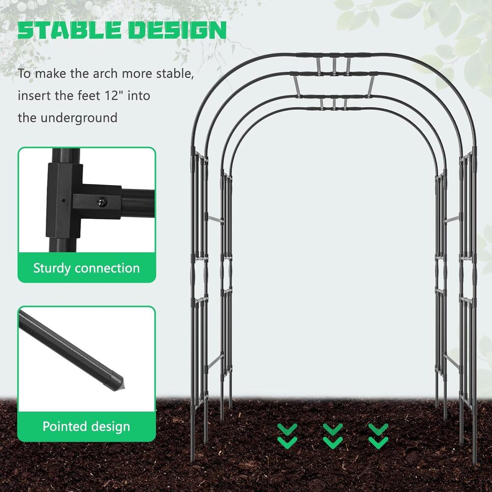Esazn I1327138-BG-QUEENFL Garden-Trellis - View #10