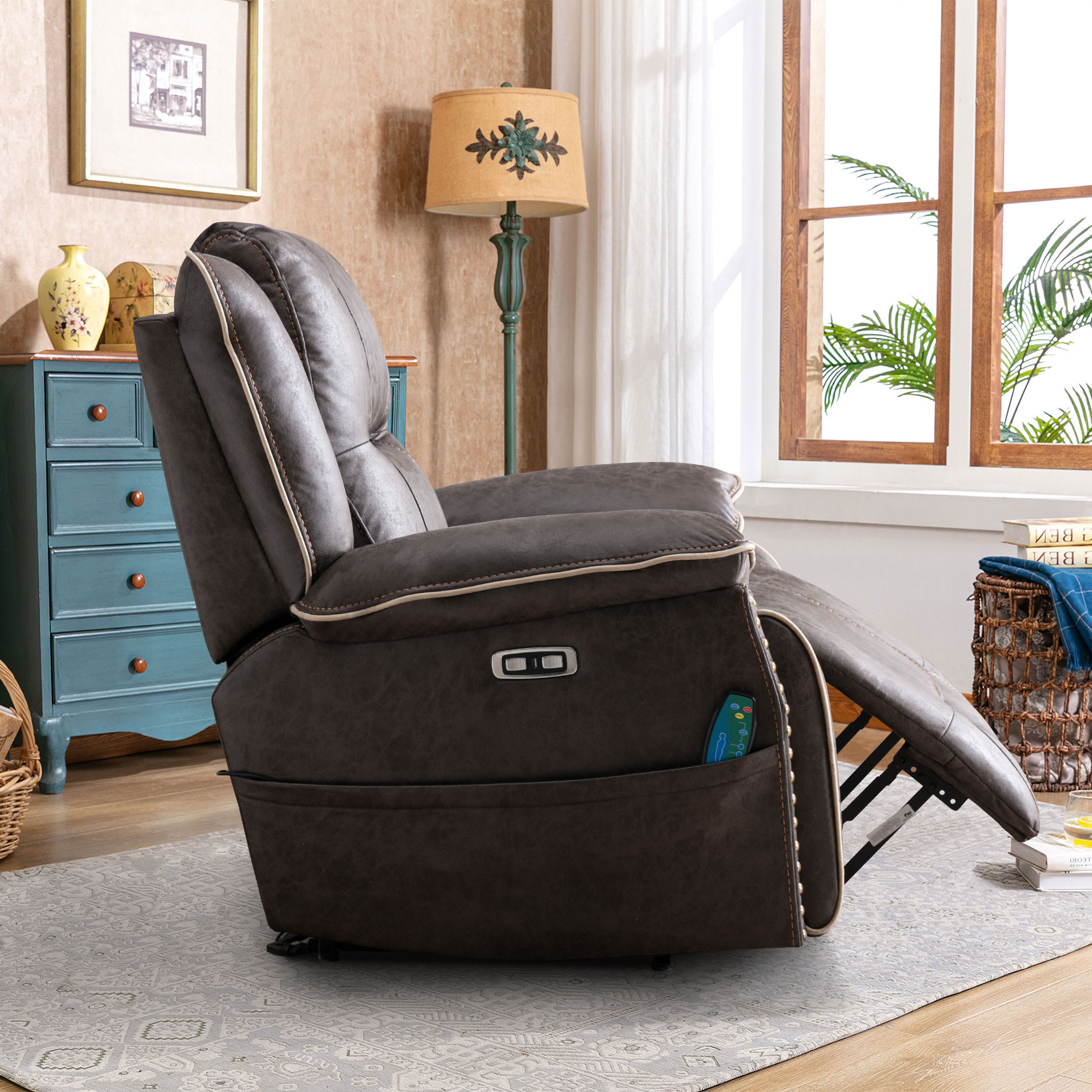 Bestier USLOW-L510258F-GREY recliners - View #7