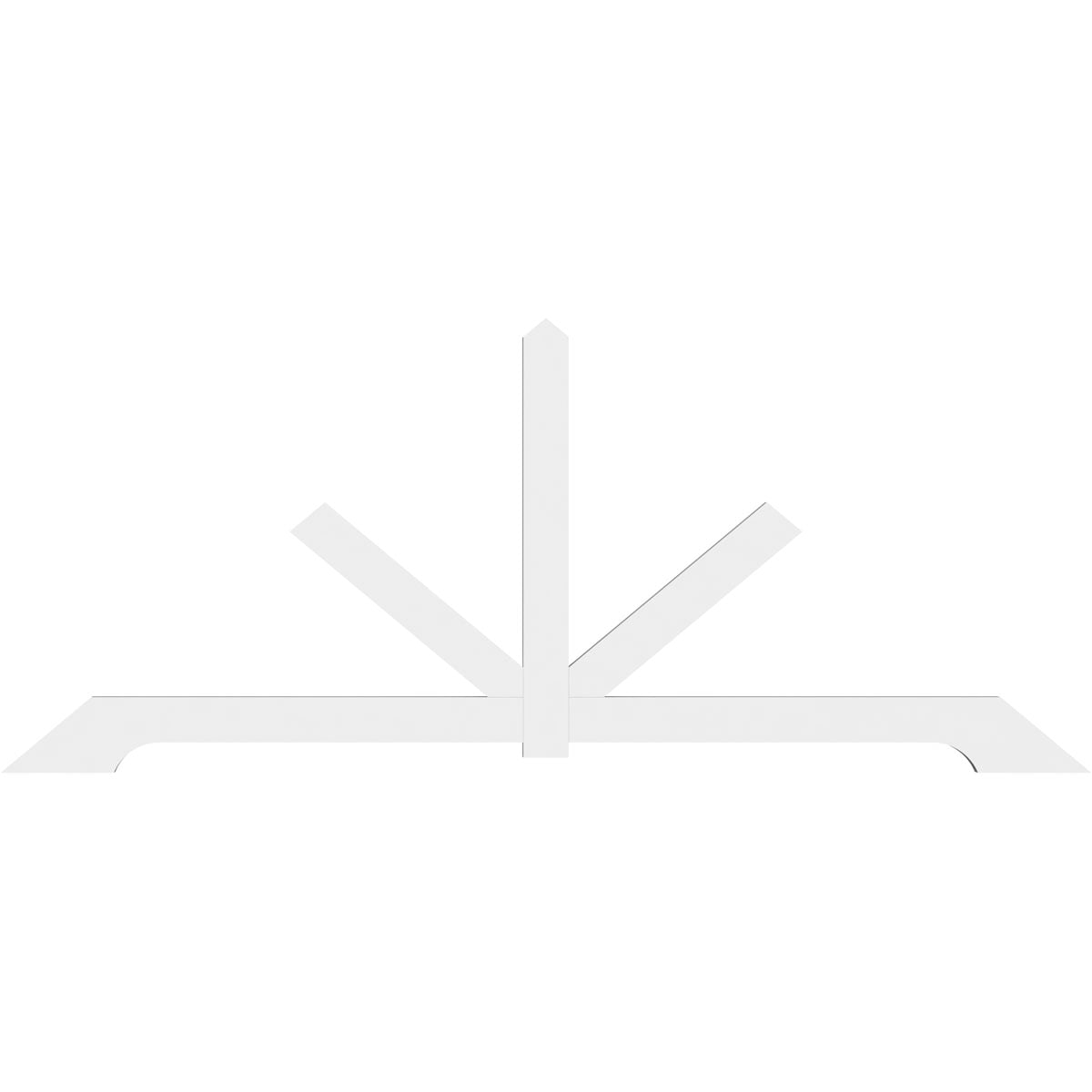 Ekena Millwork GBP096X40X0204VAN00 Exterior-Brackets-Braces - View #2