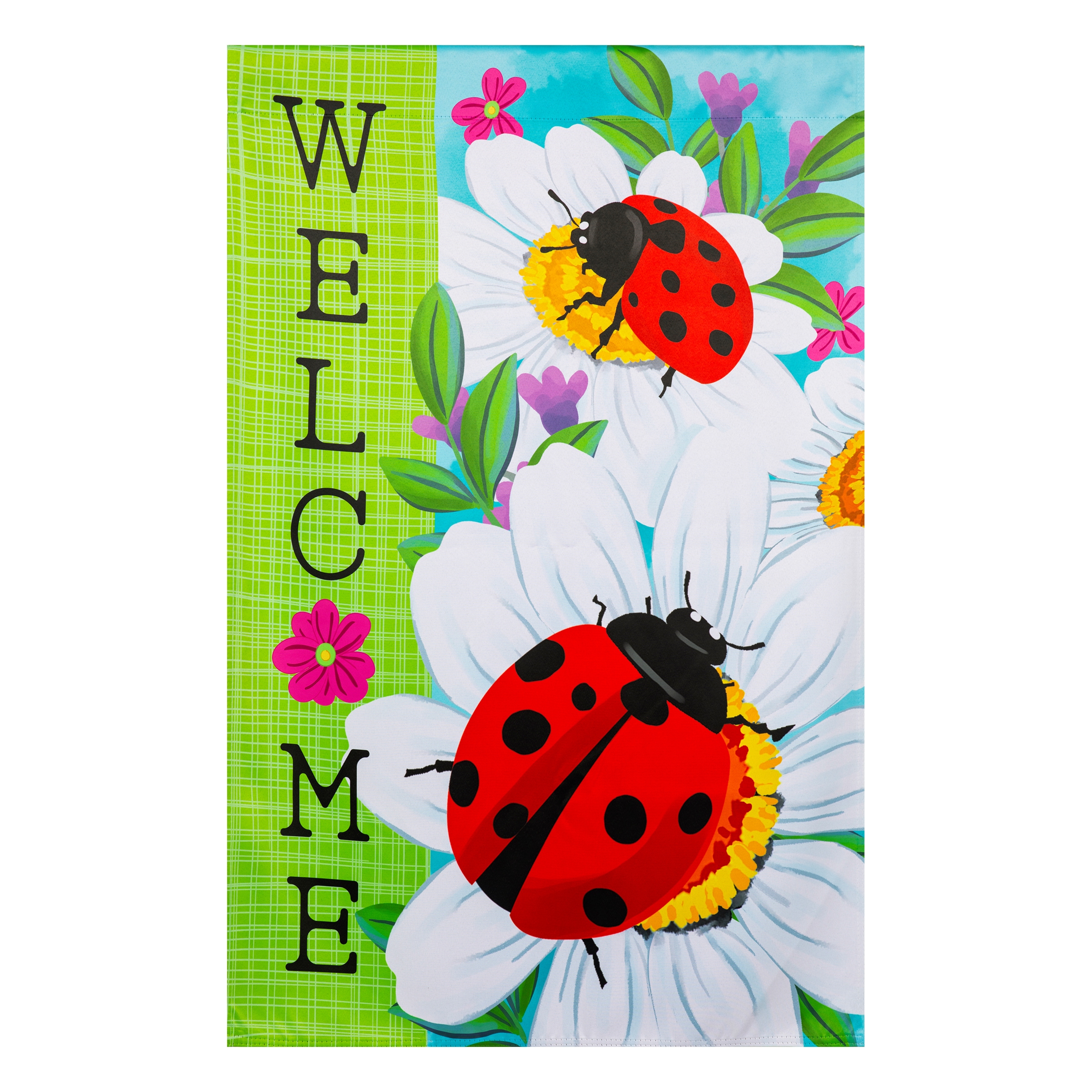 Style Selections ZLW13S10099 2-ft W x 4-ft H Bugs House flag