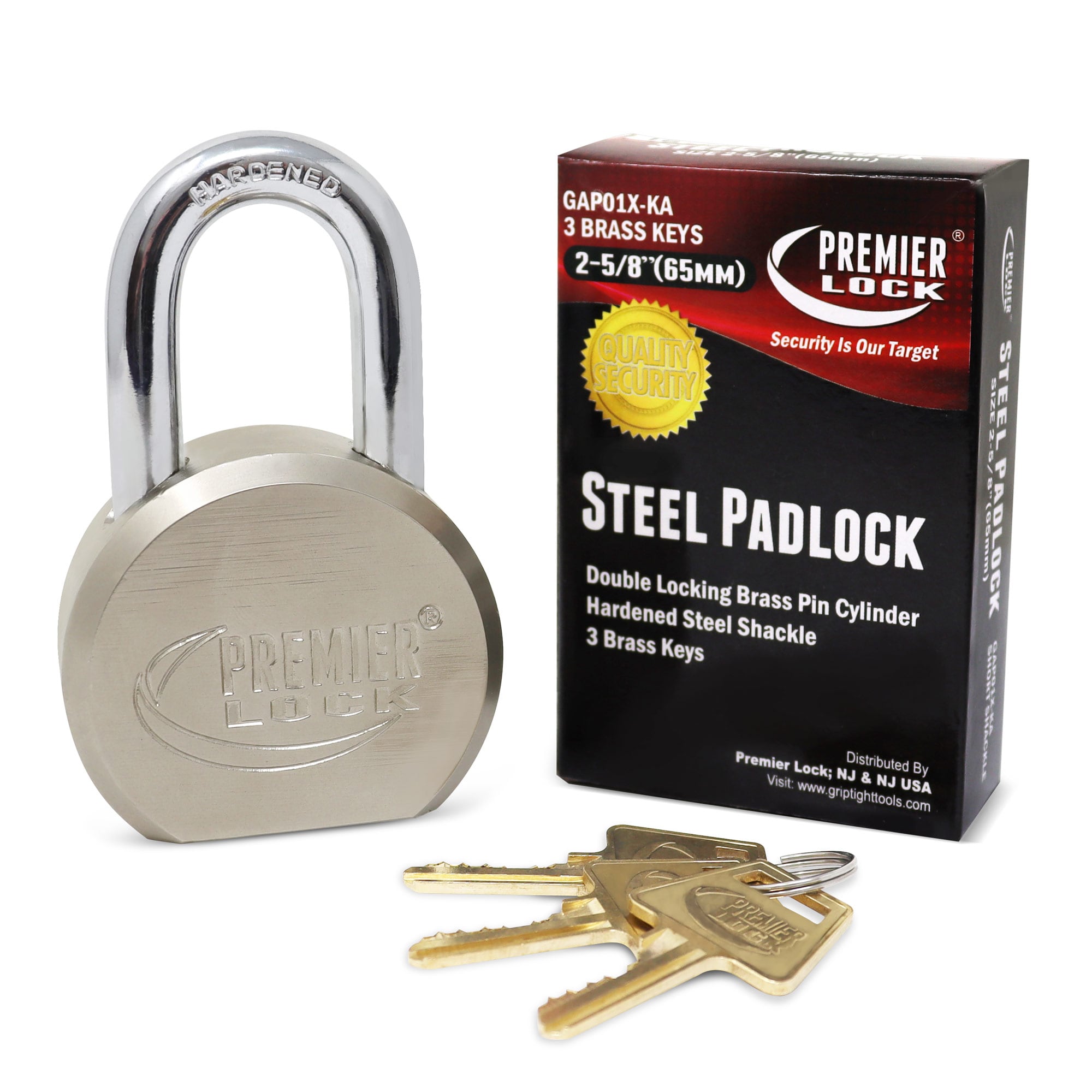 Premier Lock GAP01X-KA-24 Padlocks-Locks-Cables - View #3