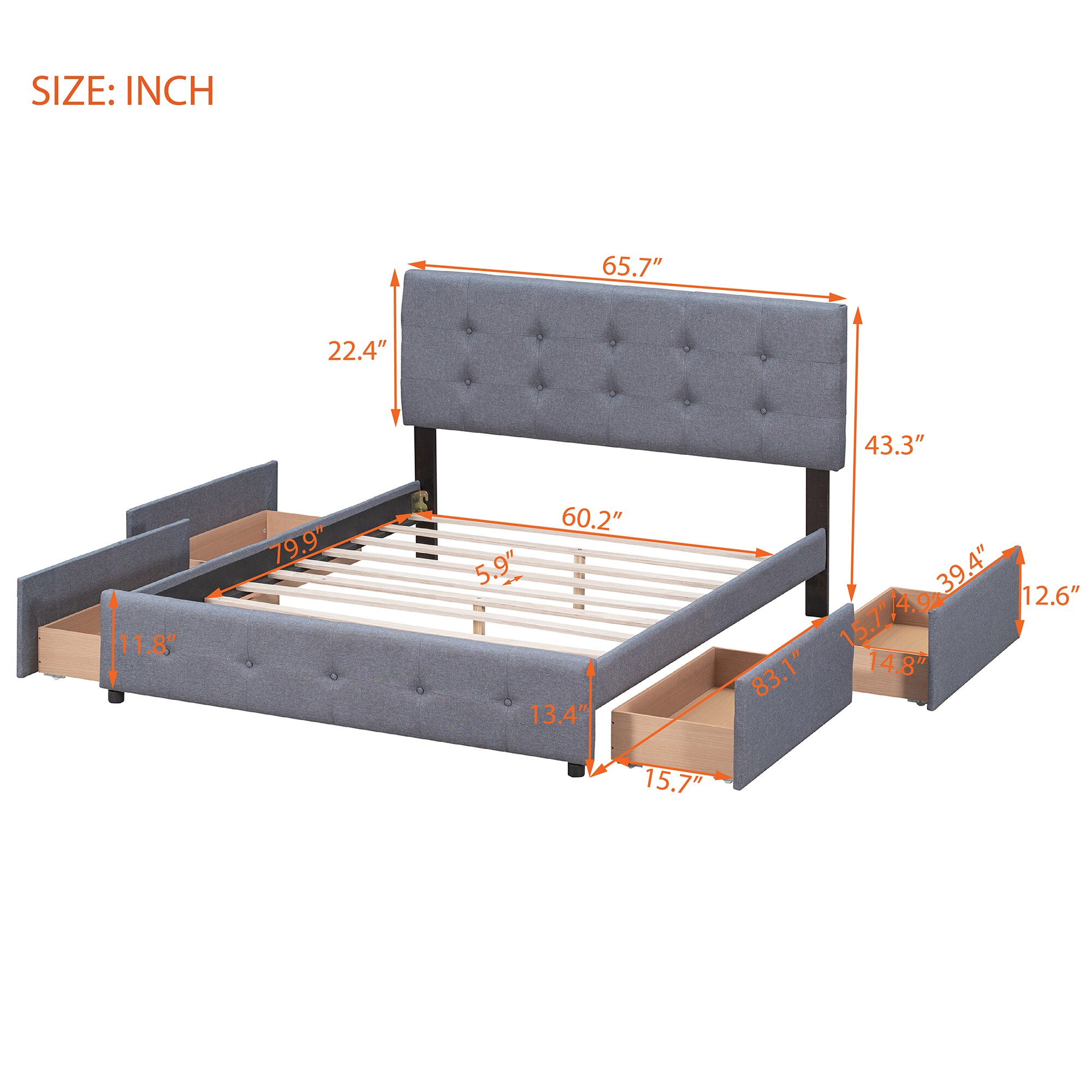 JIMSMAISON JMLFFB221DG beds - View #6