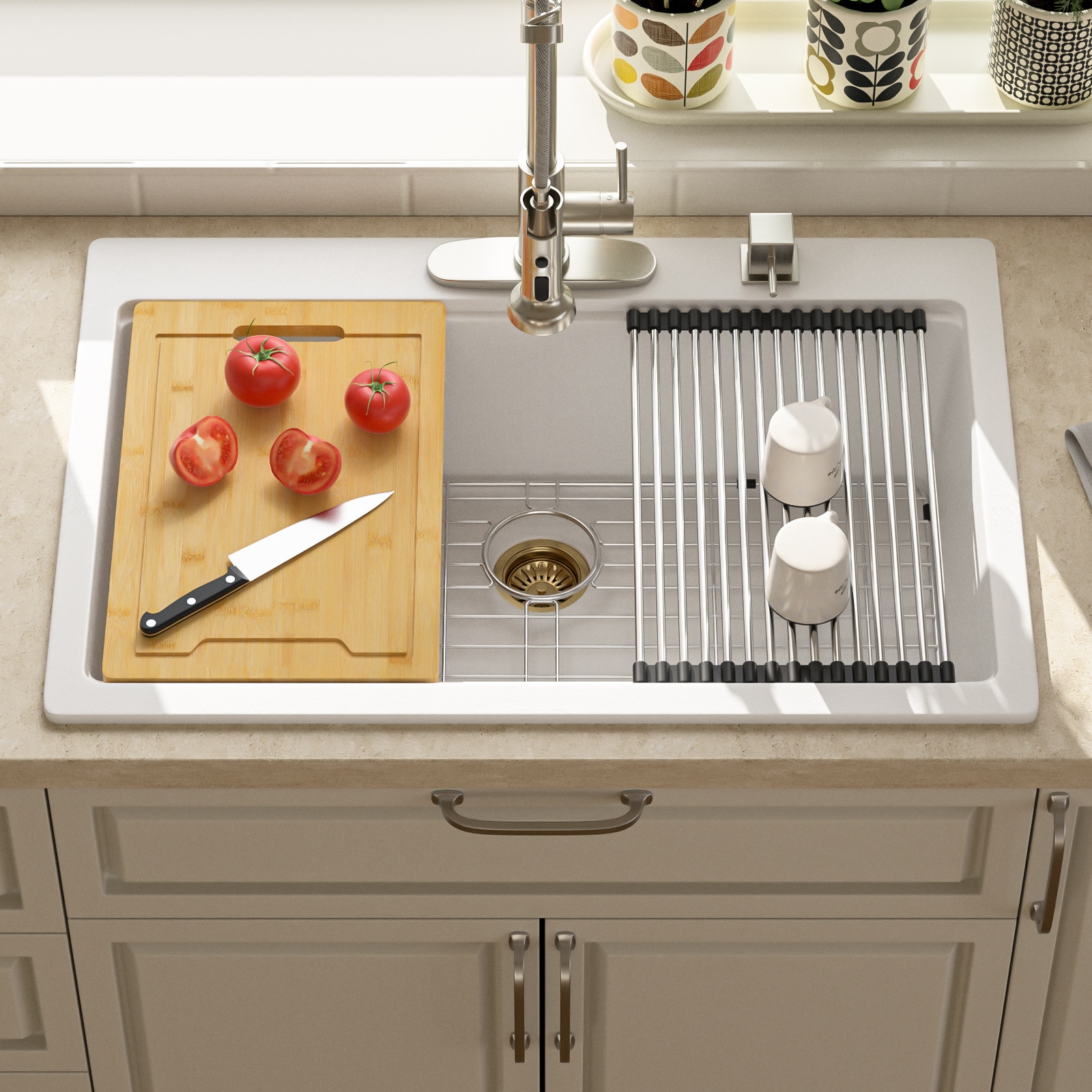 Lordear LD-SYSWHTS33 Kitchen-Sinks - View #9