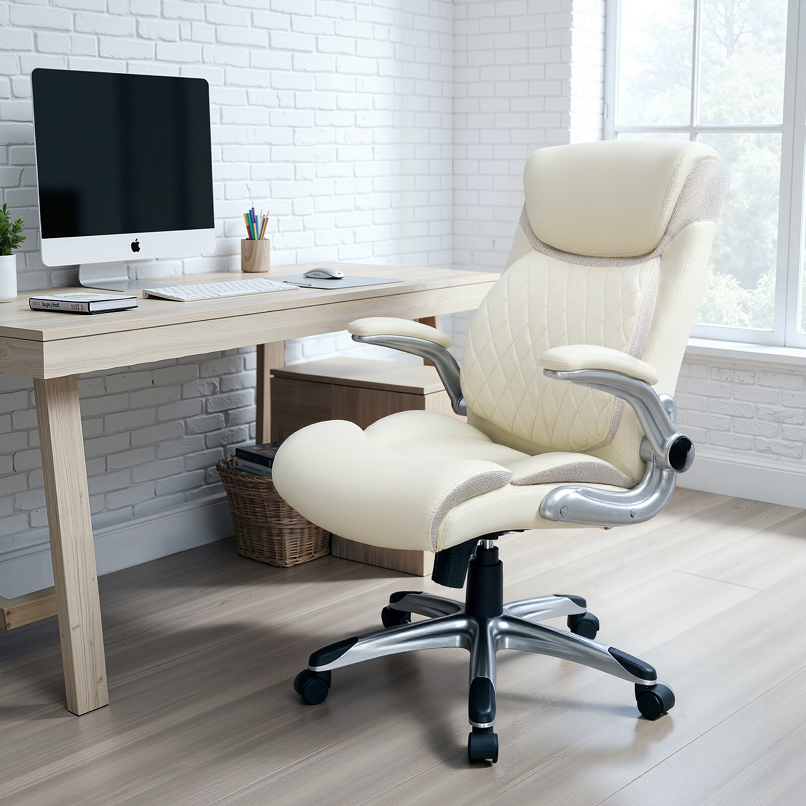 GTPLAYER LOWE'S-CH518-BE Office-Chairs - View #6