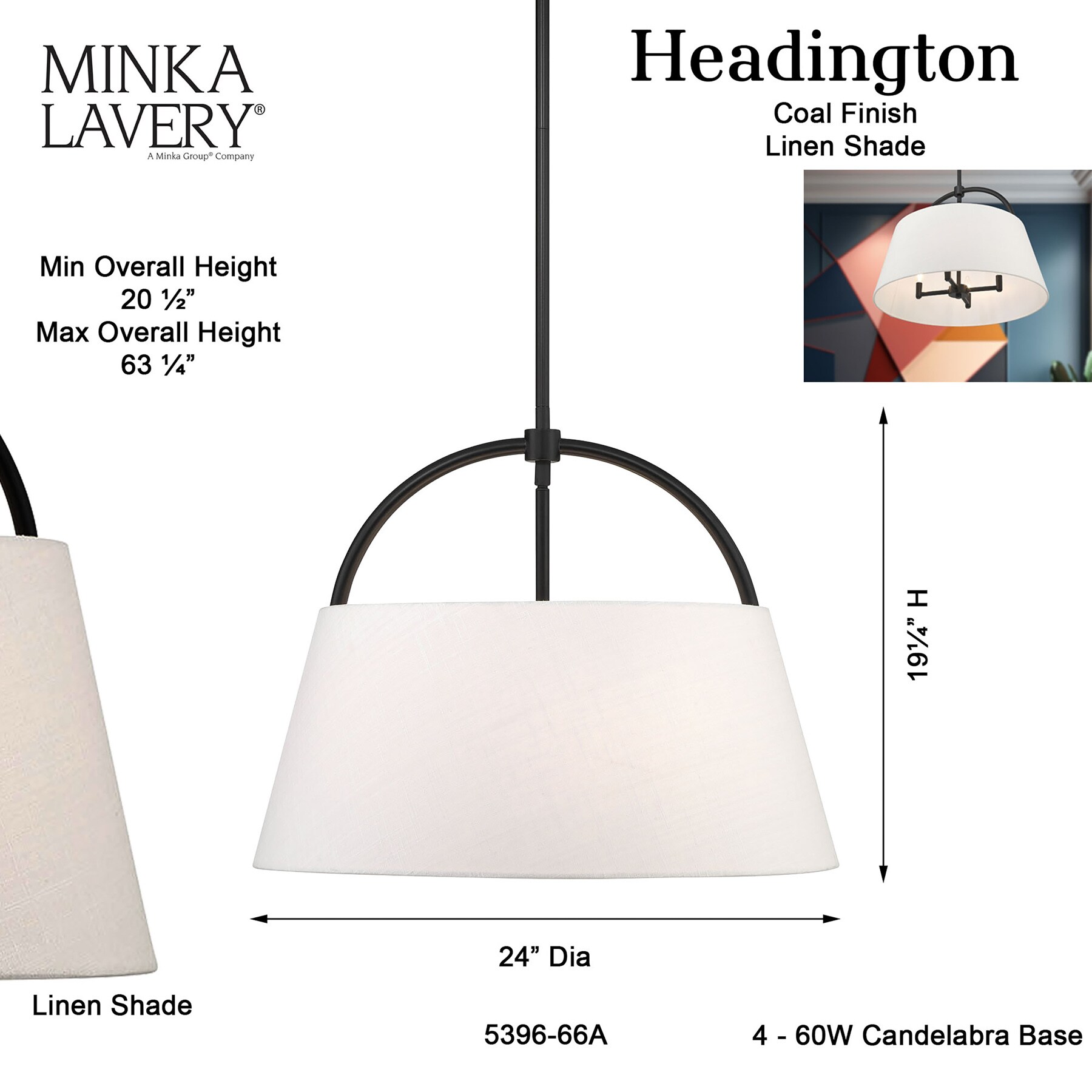 Minka Lavery 5396-66A Pendant-Lights - View #11