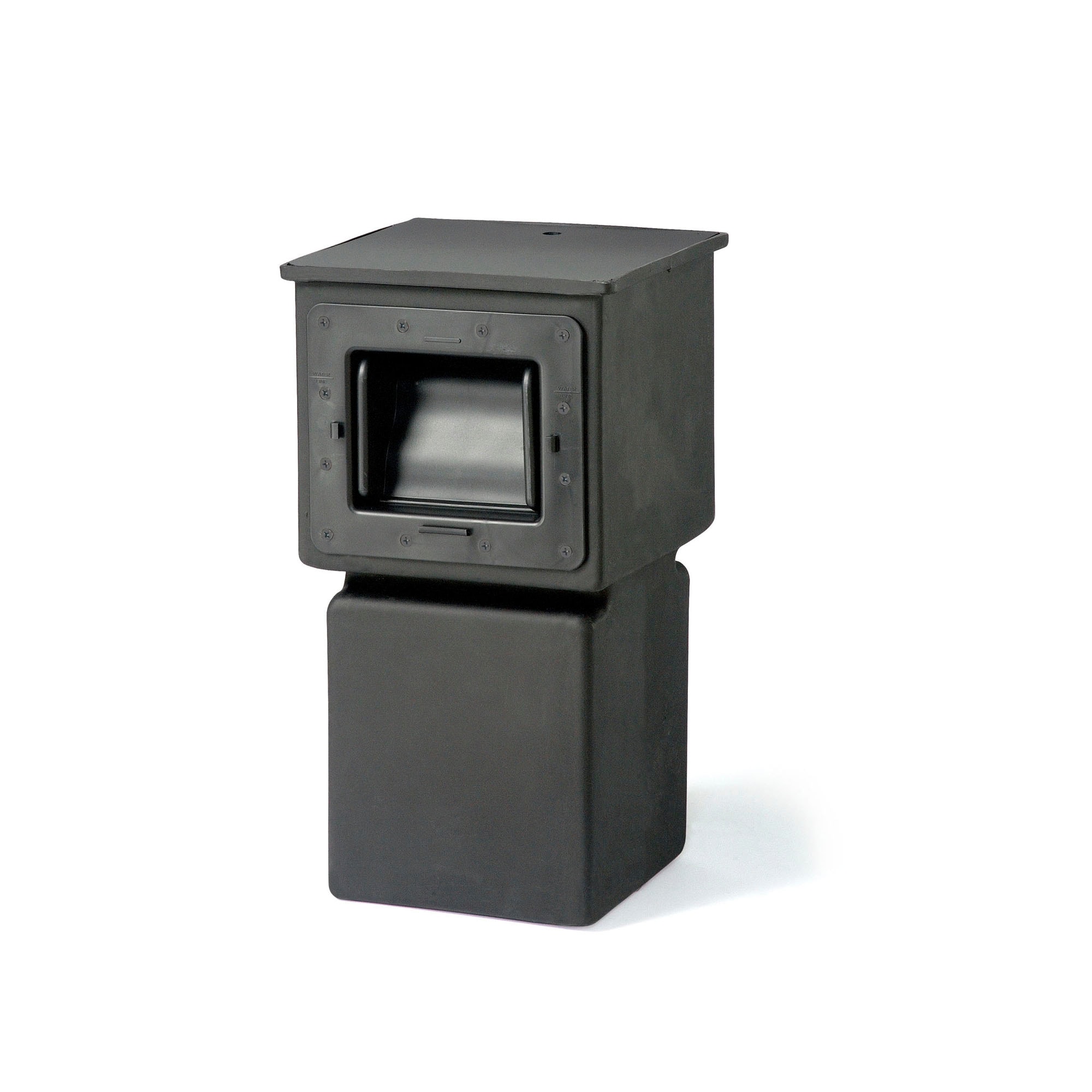 Atlantic 74038 13-in x 13-in x 25-in Black Plastic Pond Skimmer