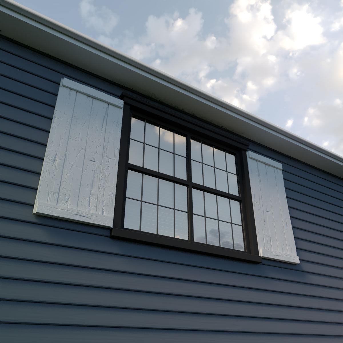 Ekena Millwork SHUBJE22X26HHPR Exterior-Shutters - View #7