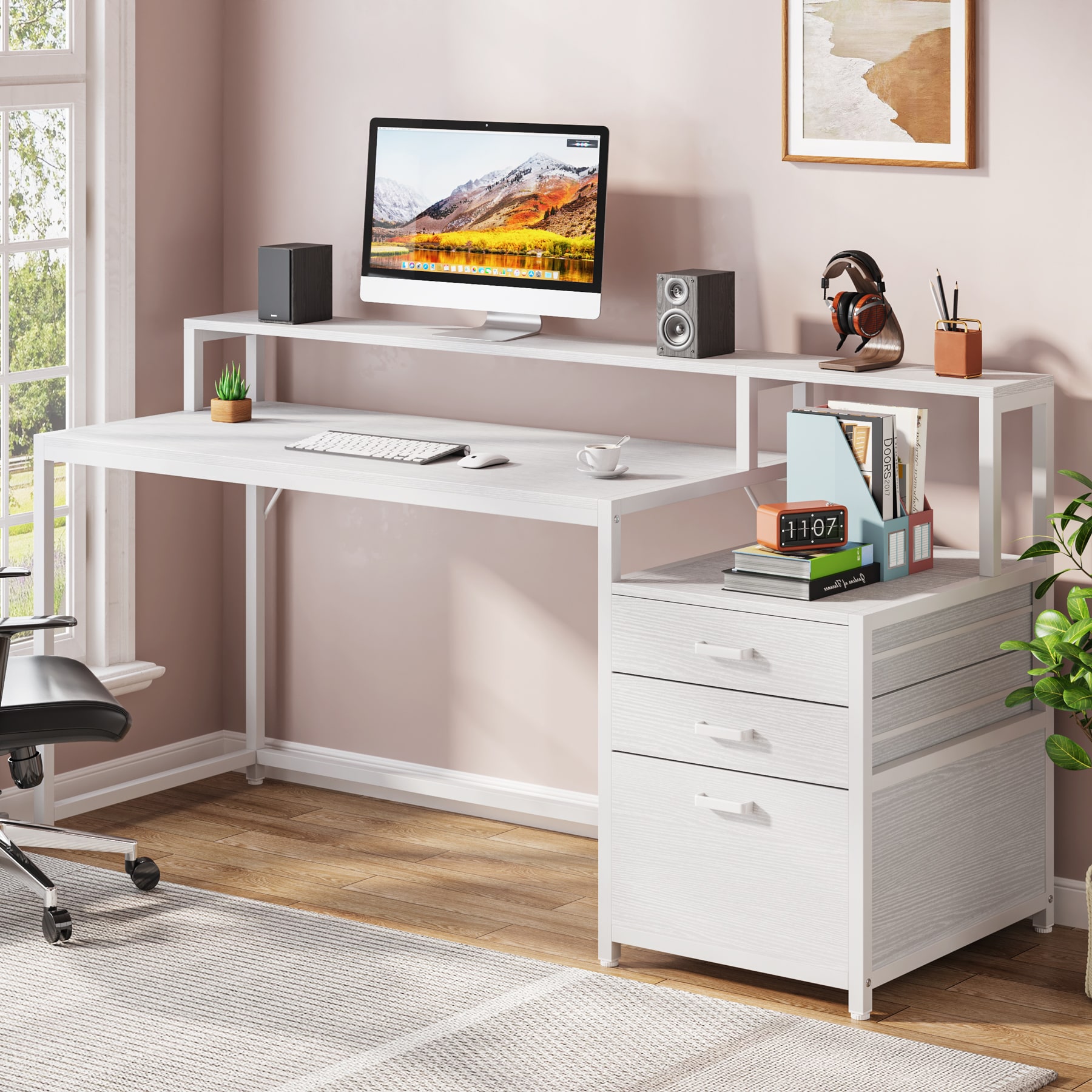 Fnova LWTJ-JW0580 Office-Tables - View #7