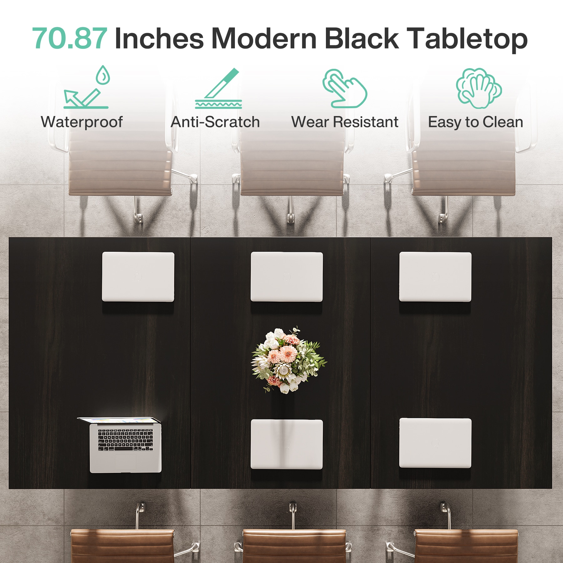 Tribesigns LWFD-J0320 Office-Tables - View #6