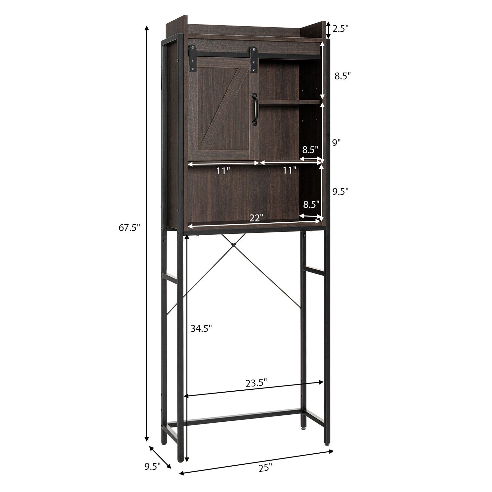 WELLFOR BTJ7817BN etageres - View #2