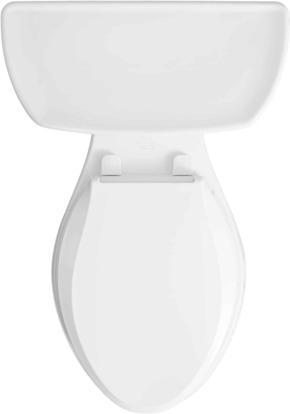 KOHLER Wellworth White Elongated Standard Height 2-piece Toilet 12-in ...