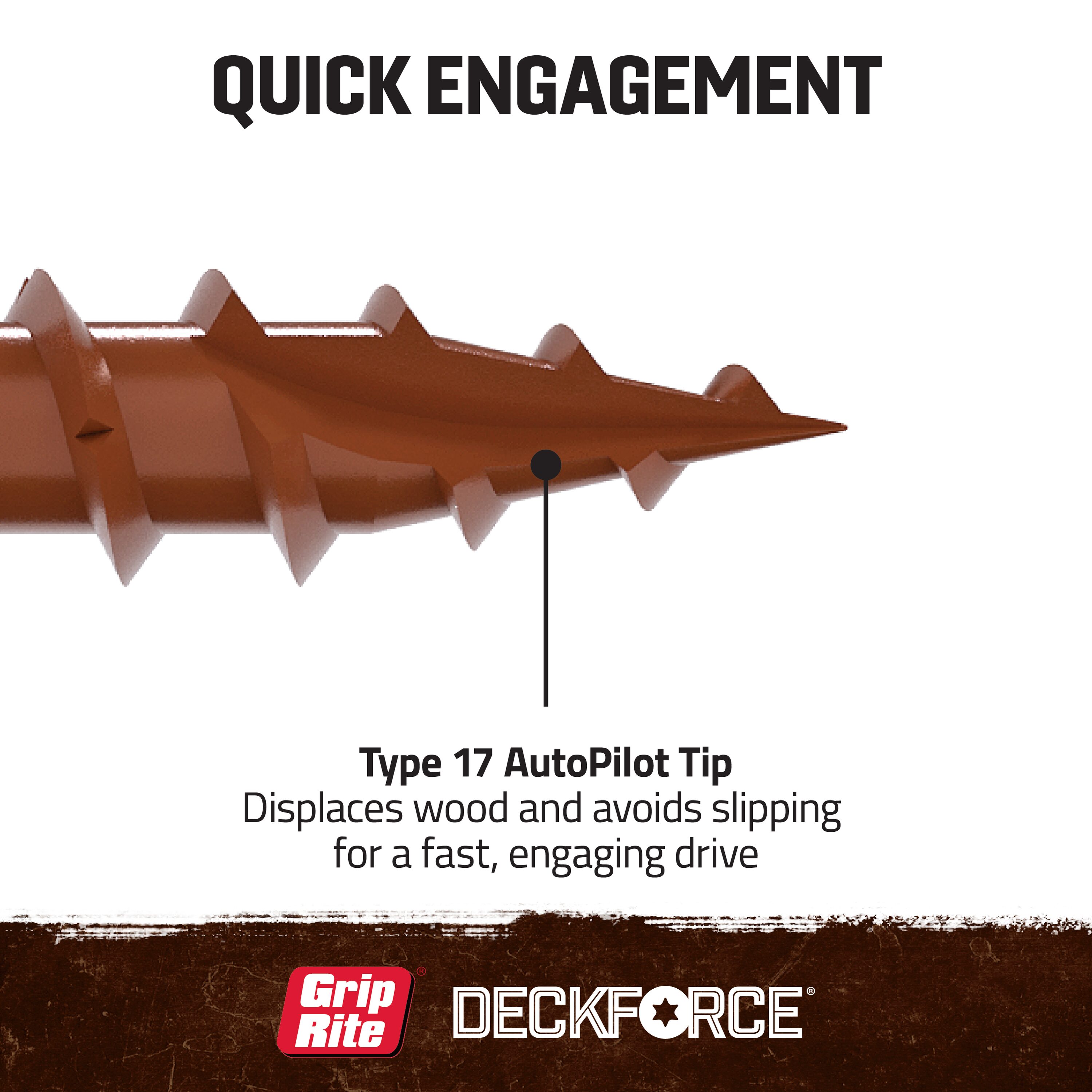 DeckForce by Grip Rite GRDF212STR1 Deck-Screws - View #9