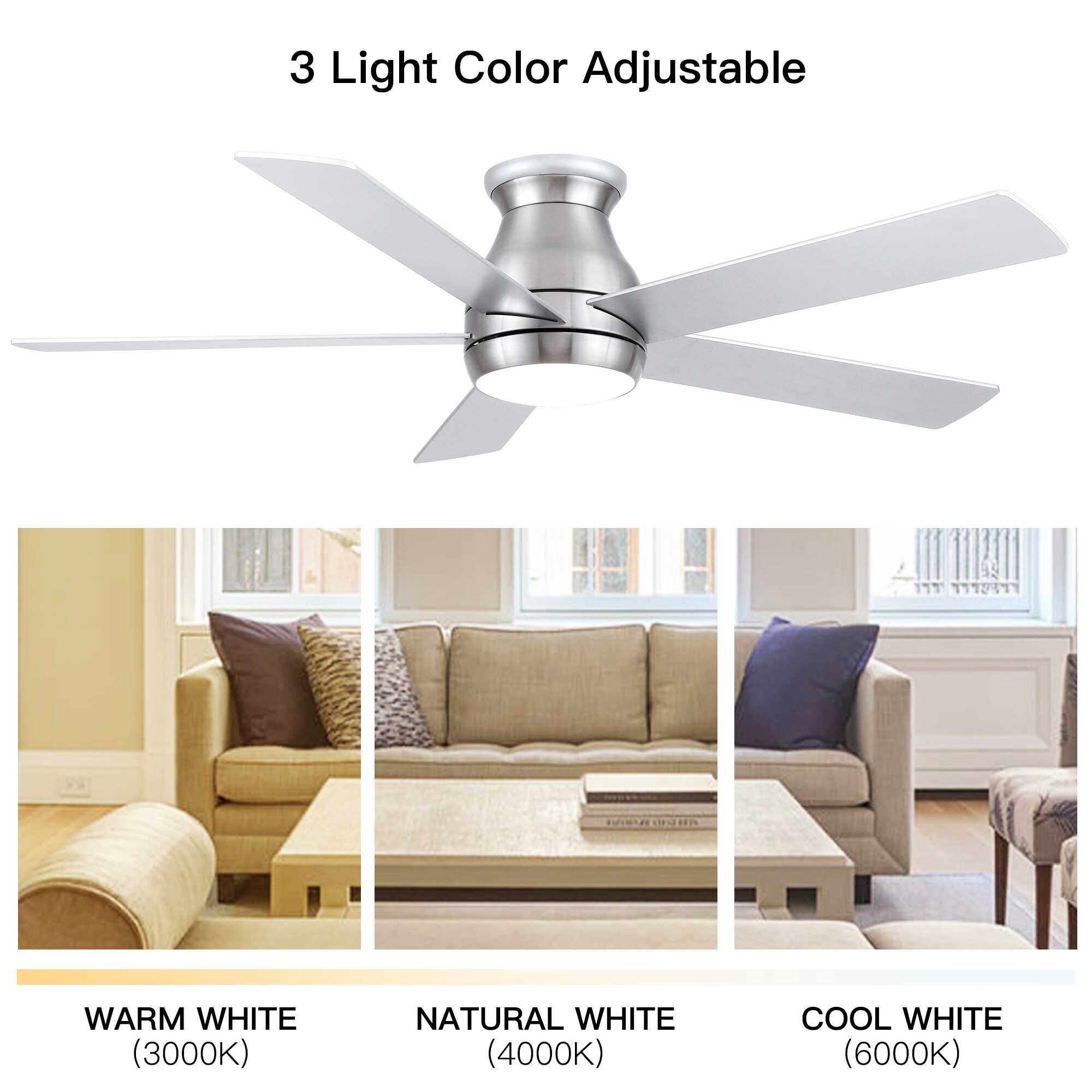 WELLFOR KBSE-52245H Ceiling-Fans - View #5