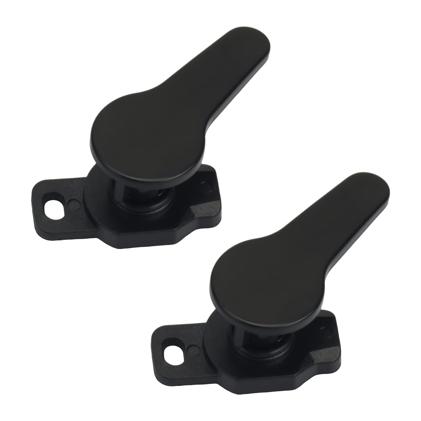 Etokfoks  recessed pull handles 2 pack ABS plastic boat deck hatch hardware with screws durable low profile marine design