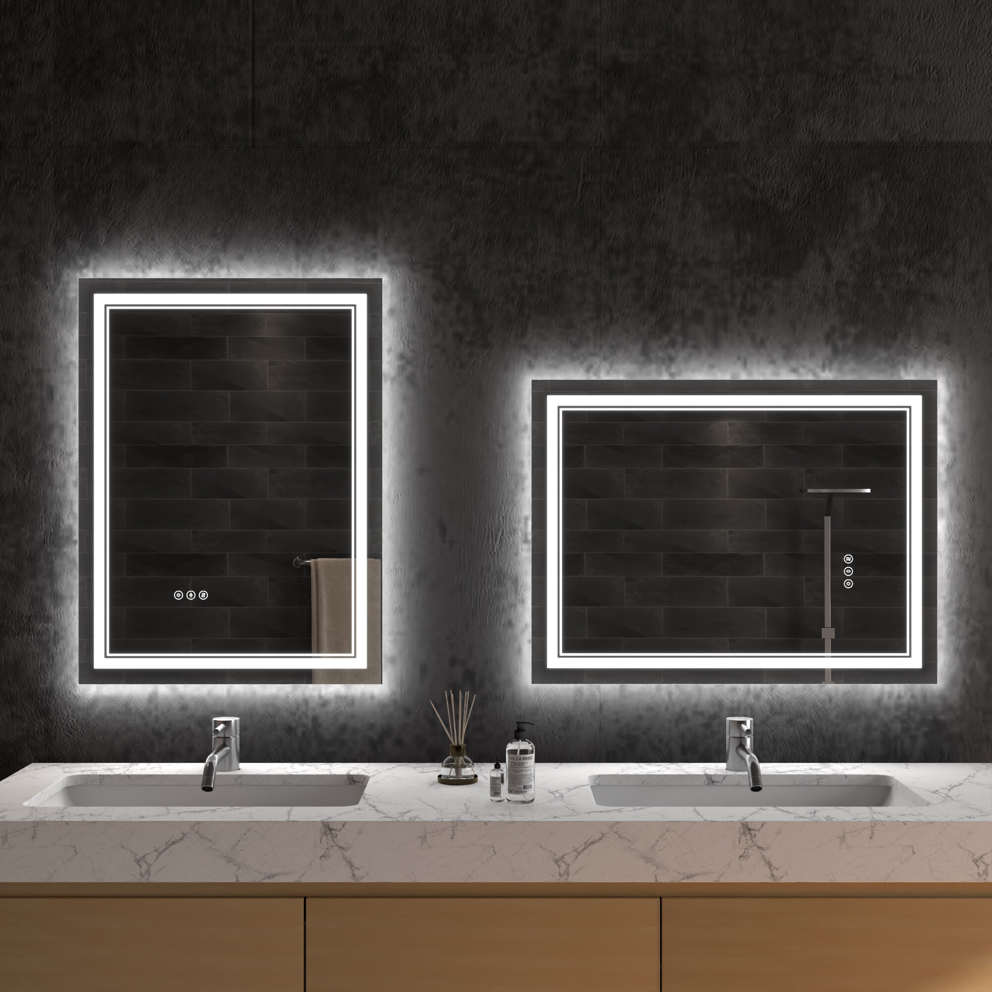 ExBrite REBM2432VC Framed-Bath-Mirrors - View #10