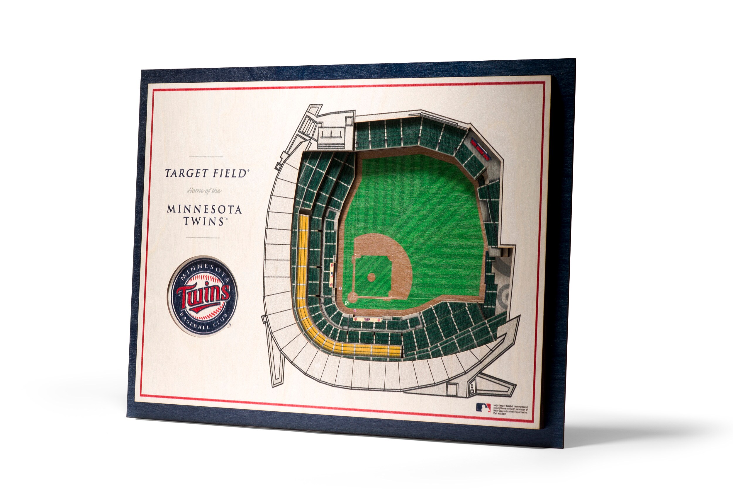 Mlb Minnesota Twins Baseball Sign Panel : Target