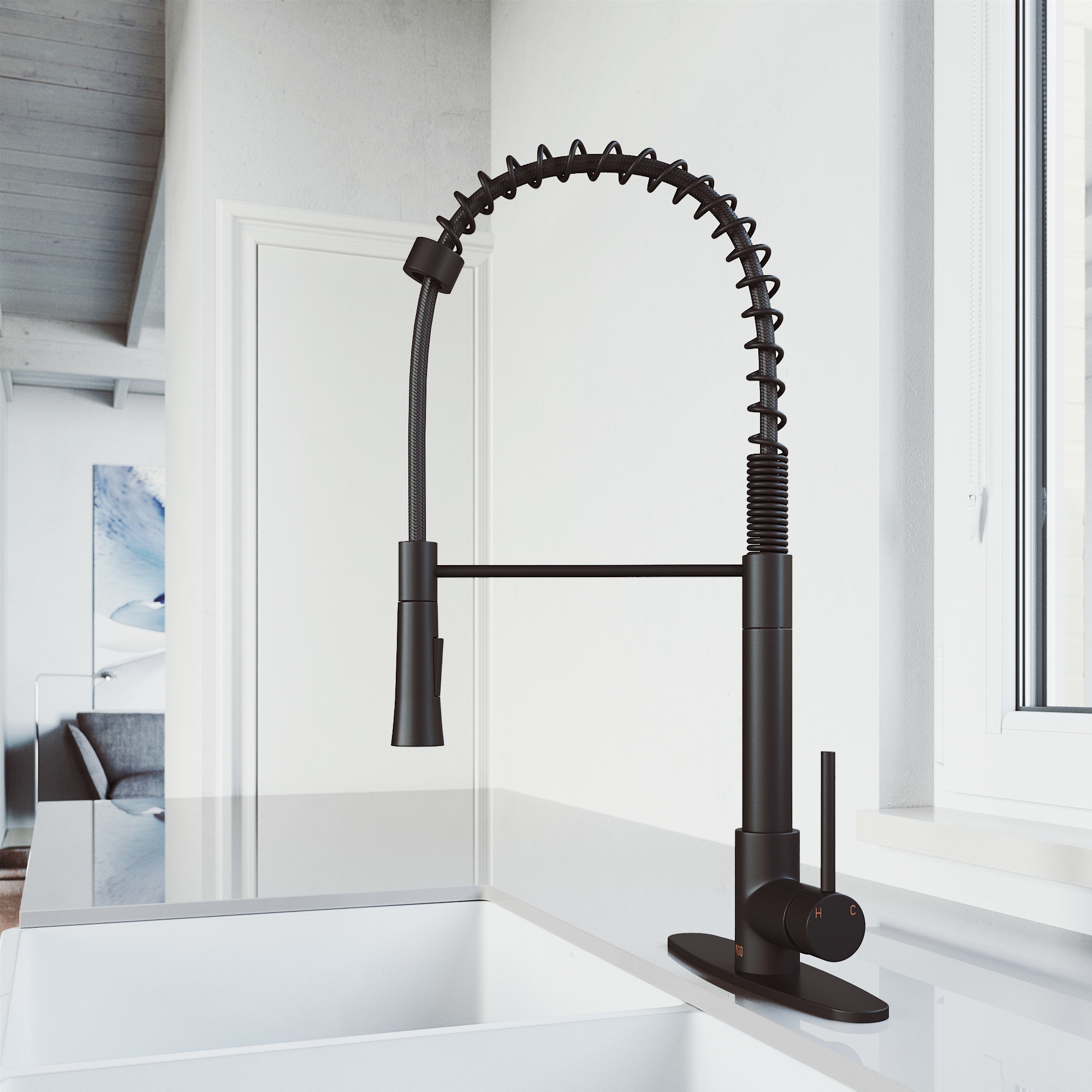 VIGO VG02032MBK1 Kitchen-Faucets - View #2