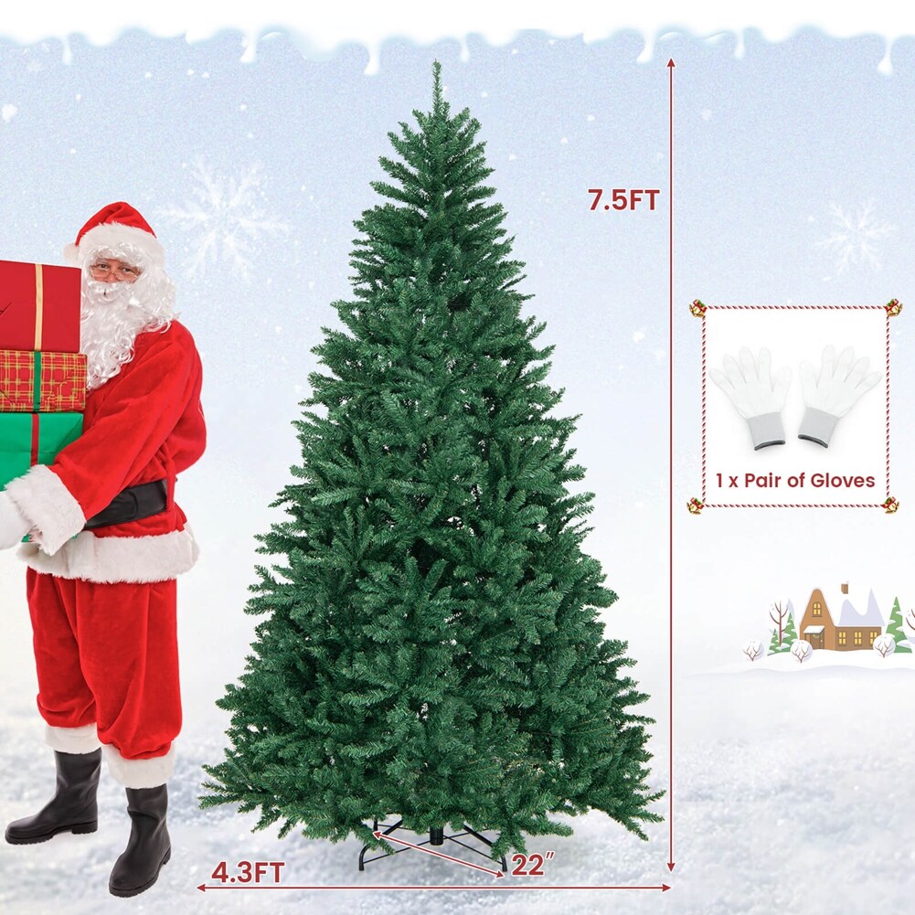 Costway CSHY001215 Artificial-Christmas-Trees - View #10