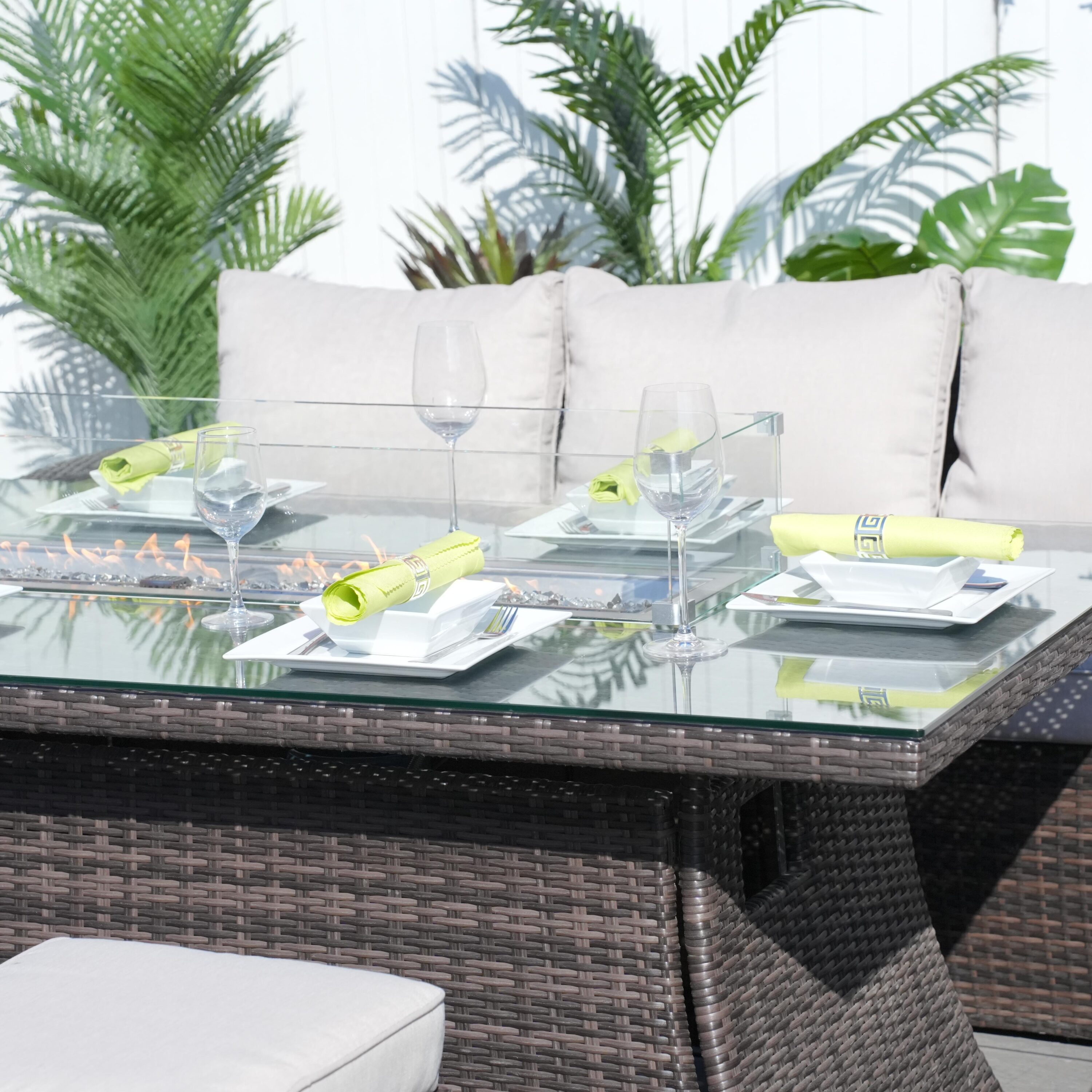 Direct Wicker DWG-1403B06R-BR Patio-Dining-Sets - View #10