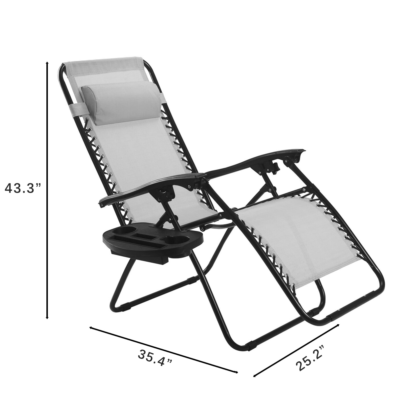 LIVIZA DOJ70528-2WN Beach-Camping-Chairs - View #2