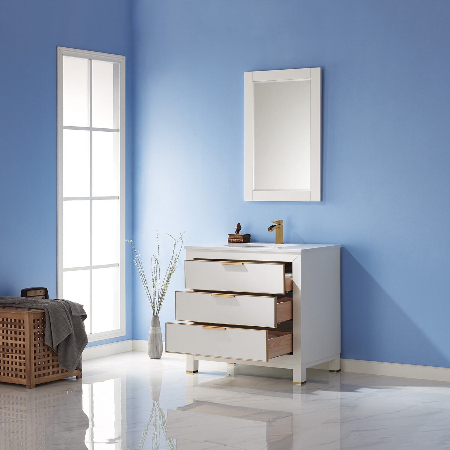 Altair 533036-WH-AW Bath-Vanity-Combo - View #9
