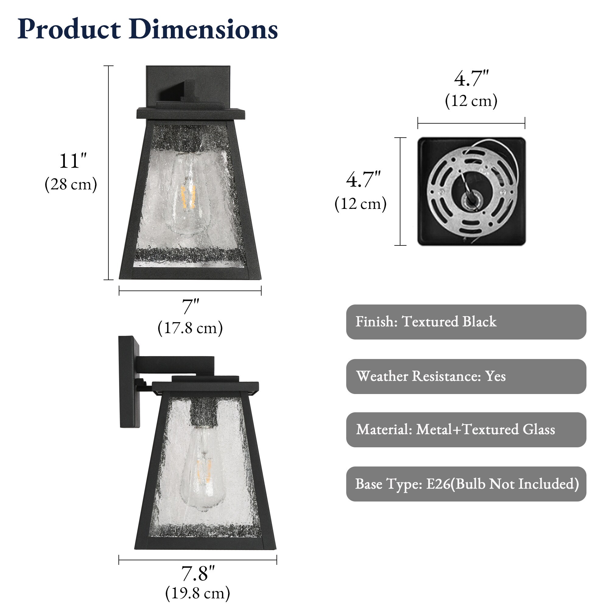 LNC NZBV7NHD15187Z9 Outdoor-Wall-Lighting - View #14