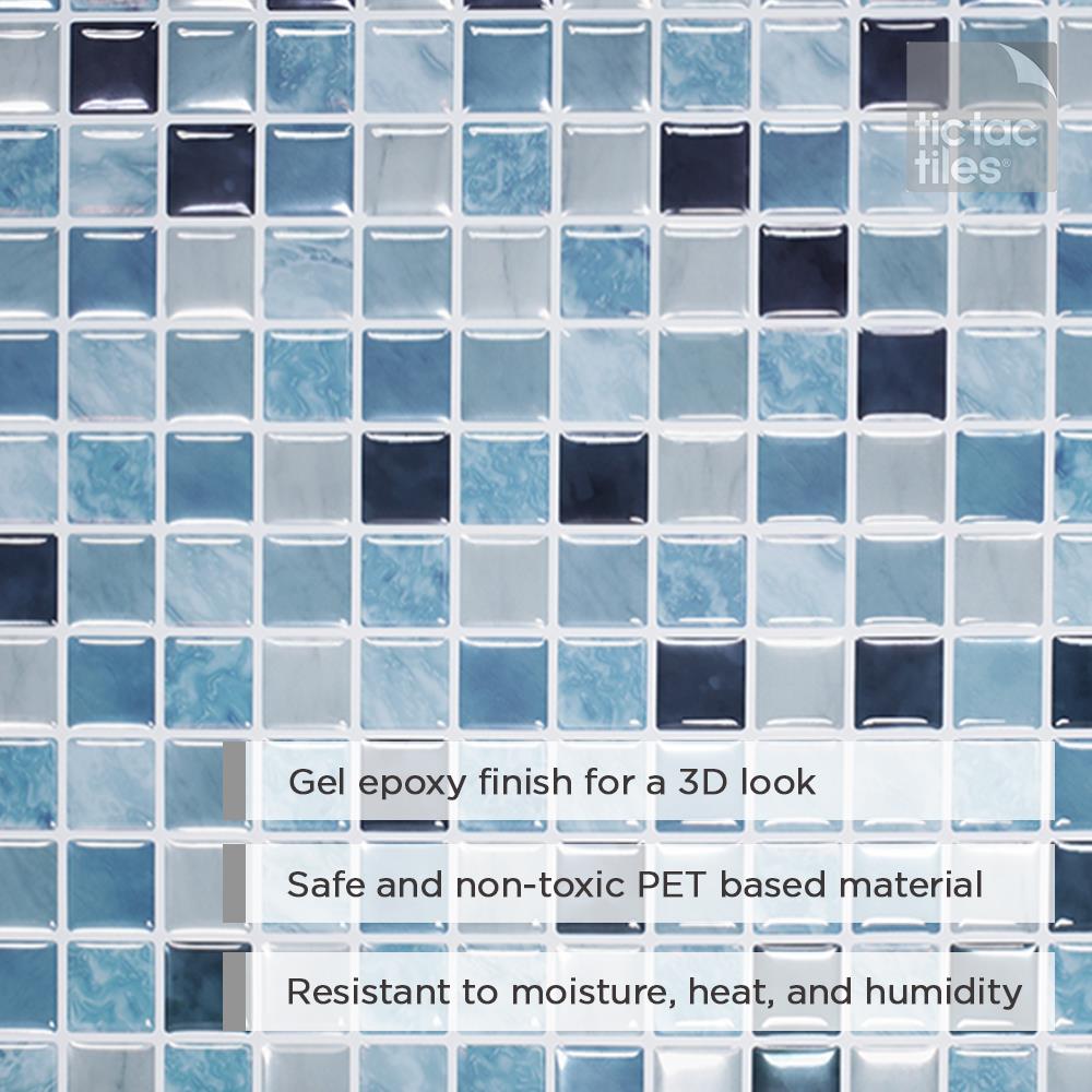Tic Tac Tiles SQS52-10 Ceramic-Tile - View #3