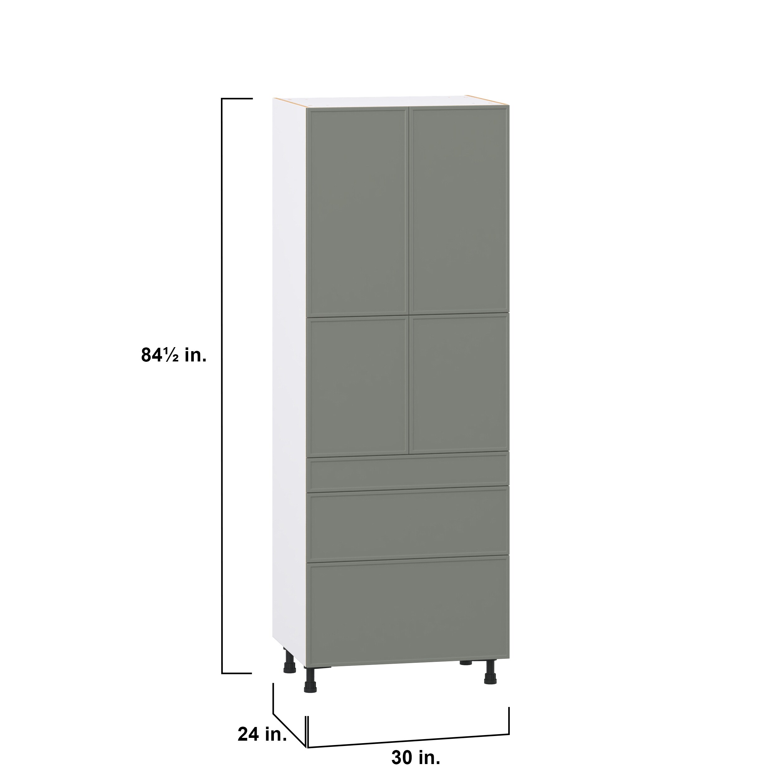 Hugo&Borg DST3D302484.5I2WD-CO Cabinets-Kitchen - View #4