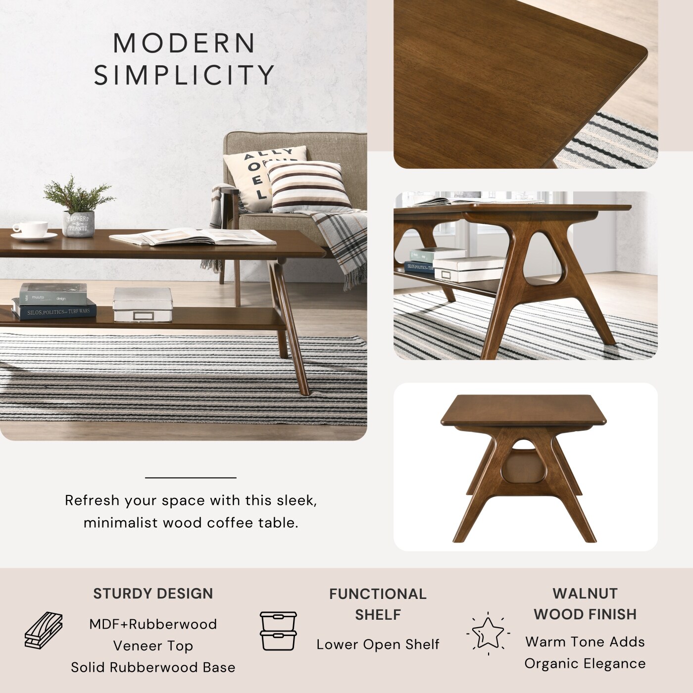 CHITA COFF-176 Coffee-Tables - View #3