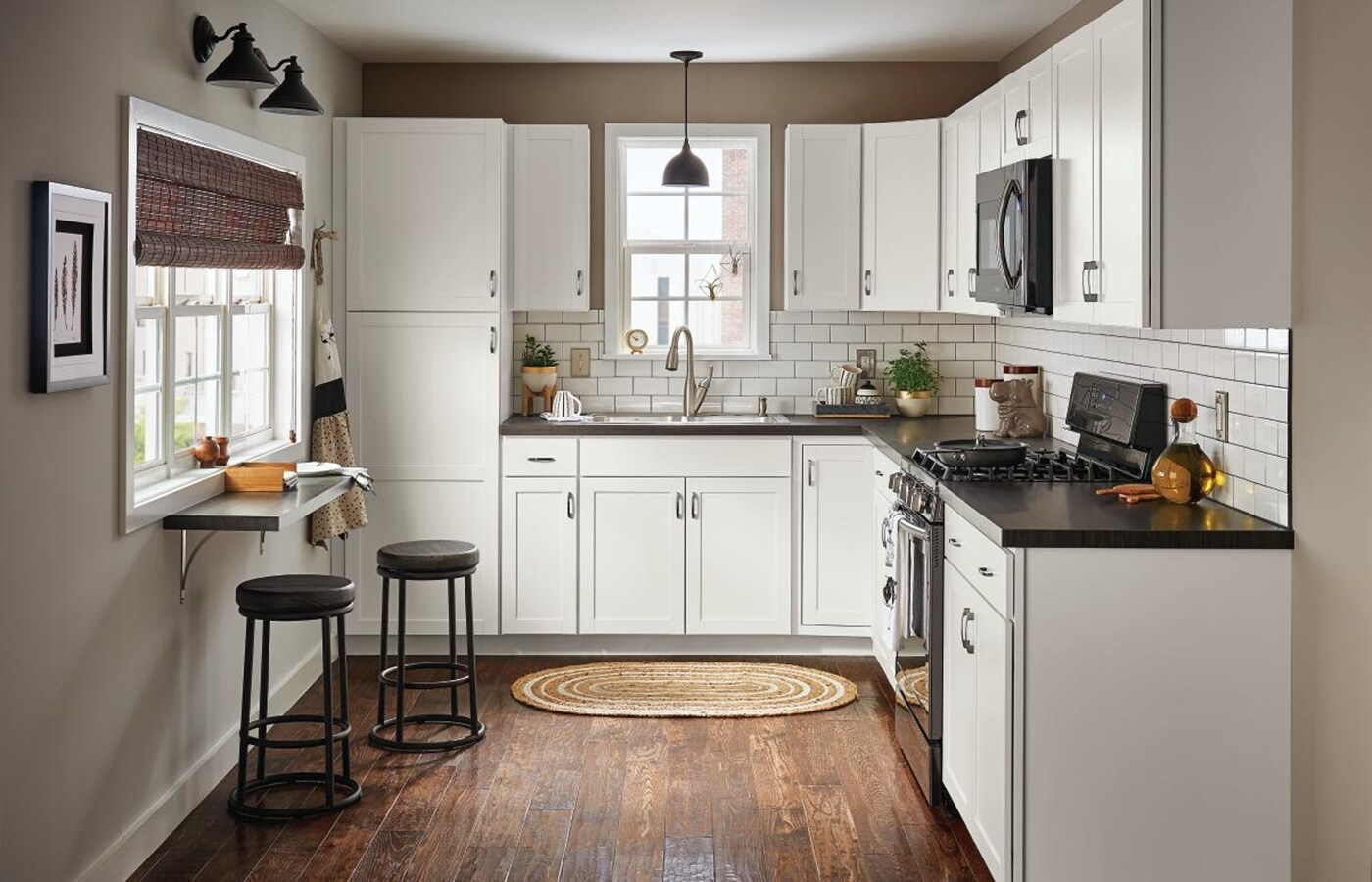 White Kitchen Cabinets At Lowes Com
