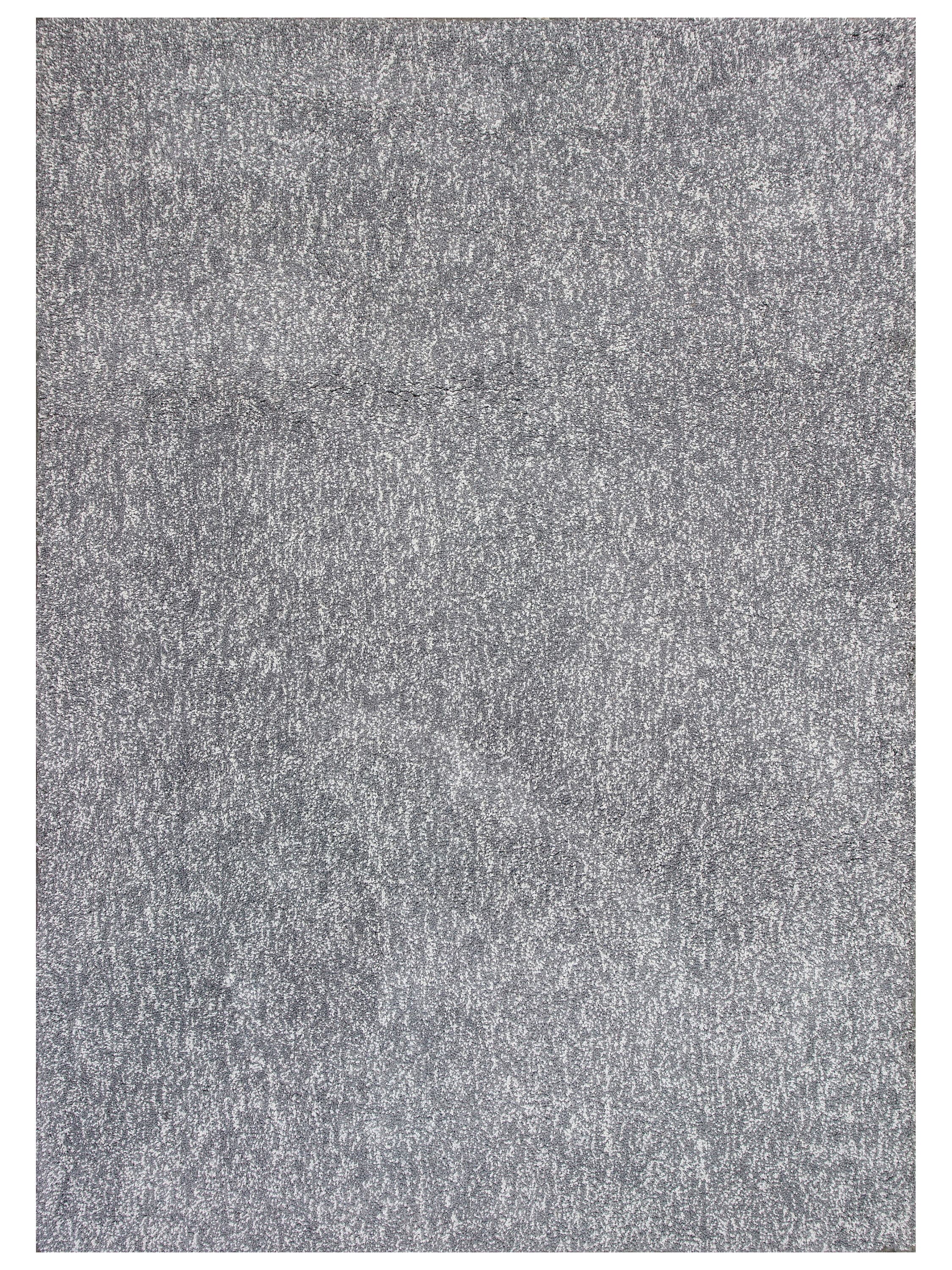 Everyday Woven EVE15858X11 Luxington 9 x 12 (ft) Polyester Steel Grey Rectangular Indoor Solid French Country Area rug