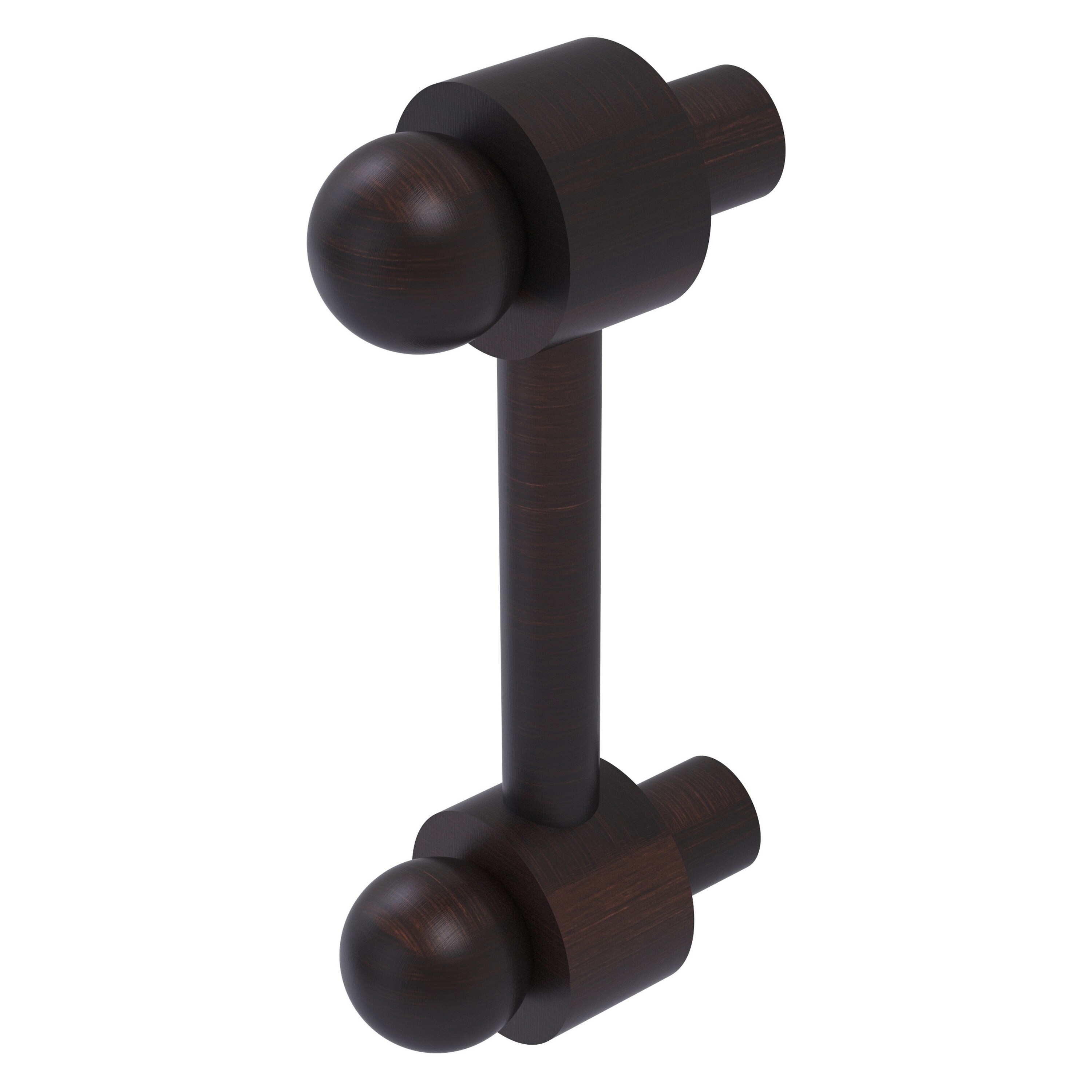Allied Brass P-20-VB Cabinet Hardware 3-in , 76mm Center to Center Venetian Bronze Dual Mount Cylindrical Bar