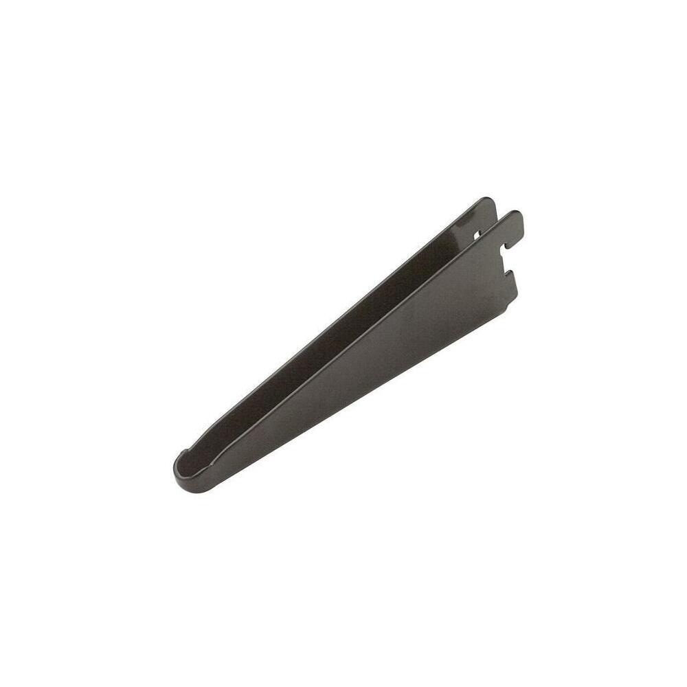 Knape & Vogt JNSN97943 Knape and Vogt 182 BLK 7 7 in. Heavy Duty Double Slot Shelf Bracket, Black