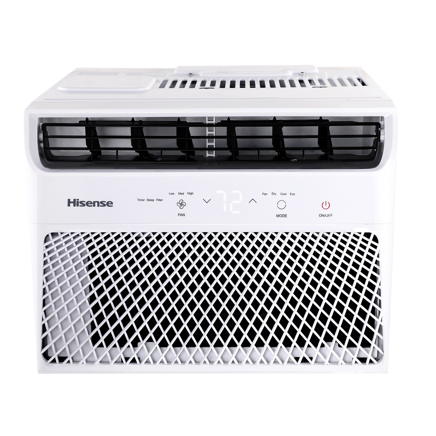 Hisense 250-sq ft Window Air Conditioner with Remote (115-Volt, 6000 ...