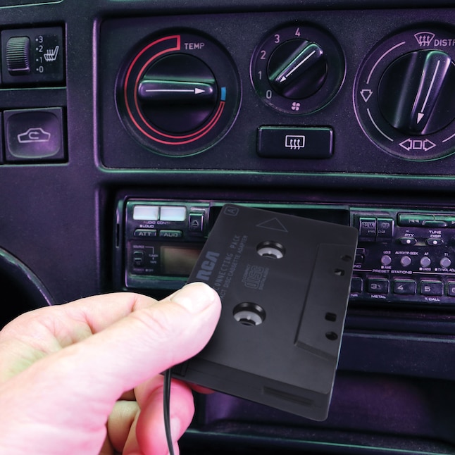 RCA CD/Auto Cassette Adapter - Connects Portable Players to Car