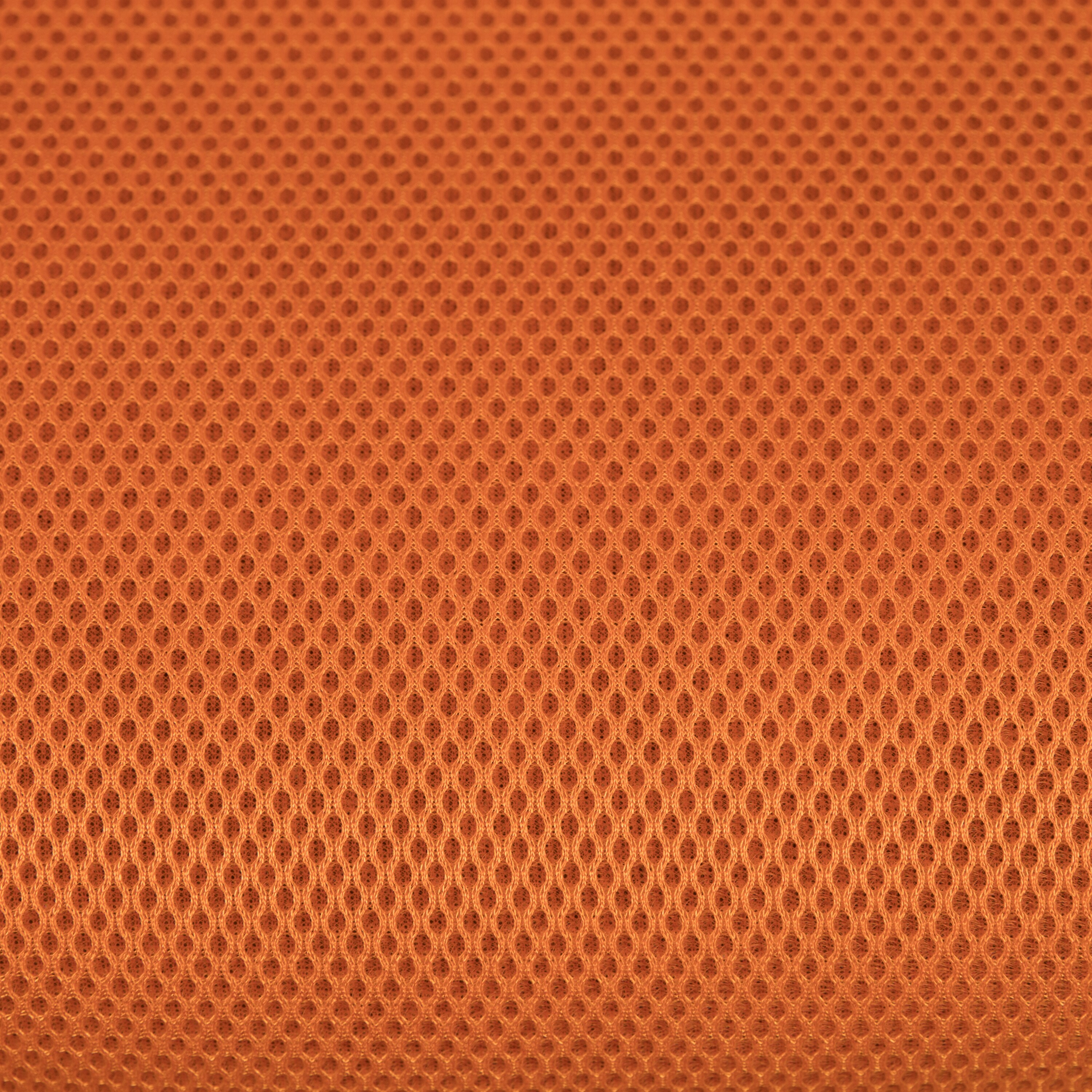 High Back Orange Mesh Ergonomic Swivel Office Chair with Adjustable Arms
