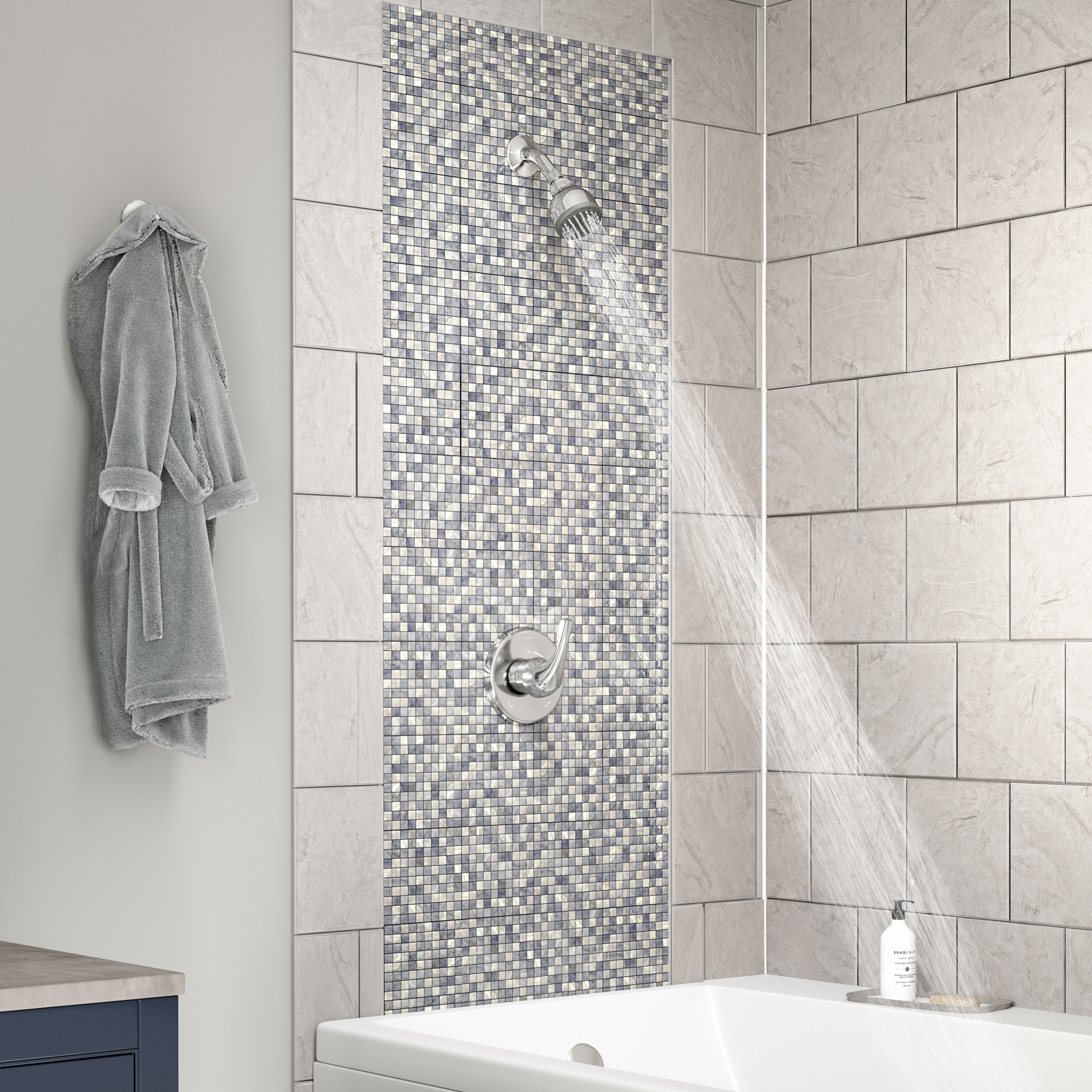 Symmons 9601-PLR-1.5-TRM Tub-Shower-Faucets - View #3