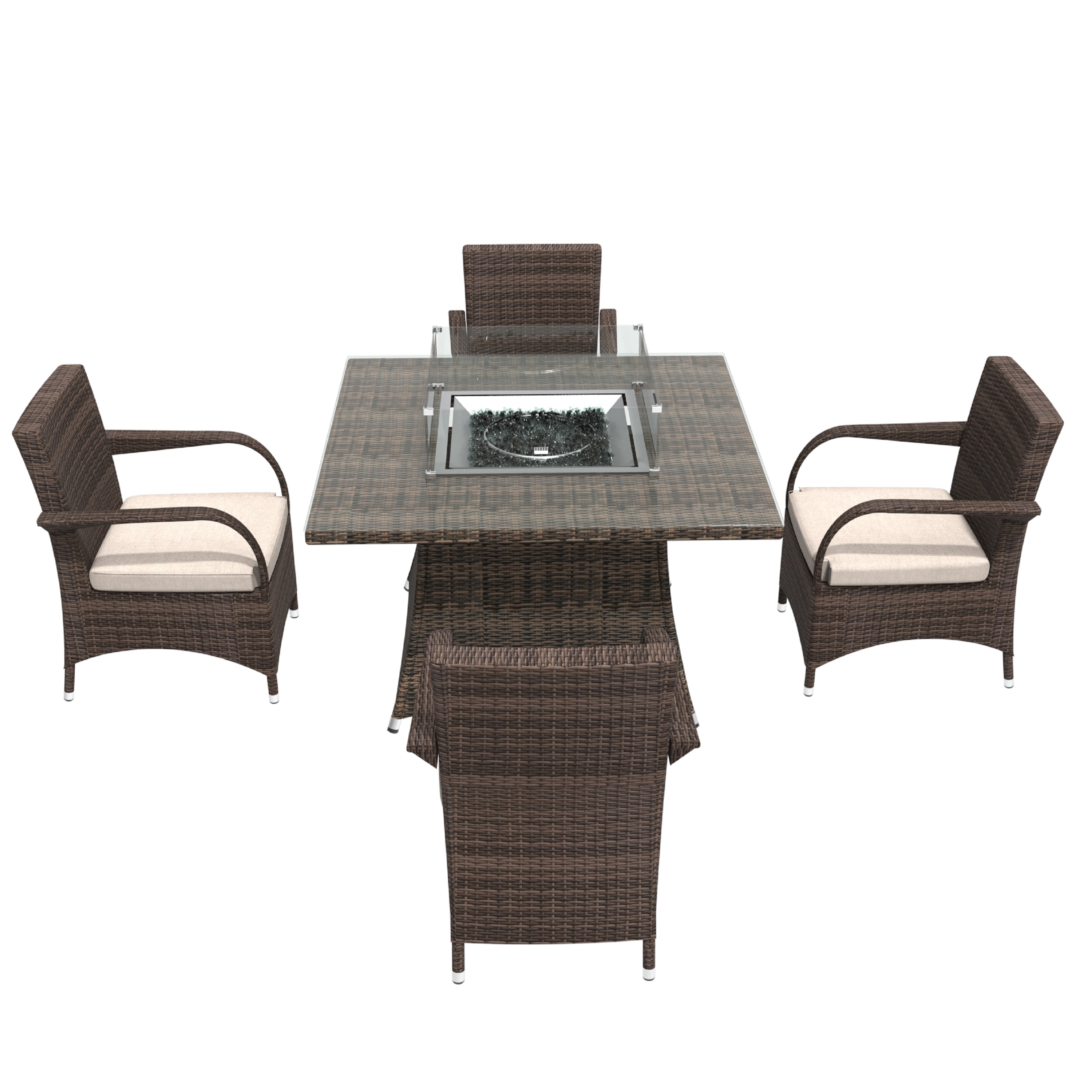 Moda Furnishings MPAG-1104-1123 Patio-Dining-Sets - View #3
