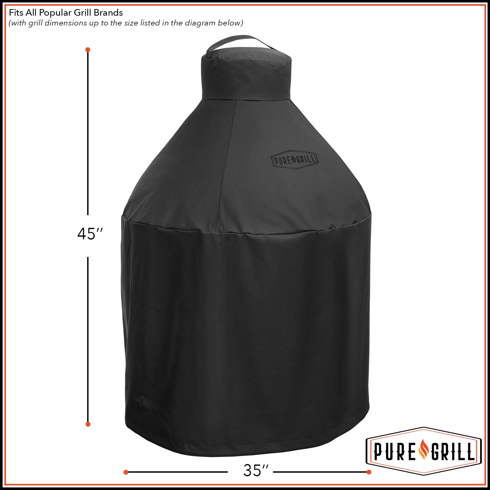 Pure Grill BBQ-COV-3545 Grill-Covers - View #6